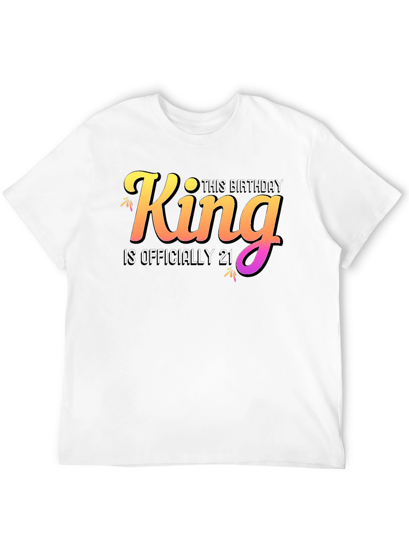 King Birthday 21st T-Shirt