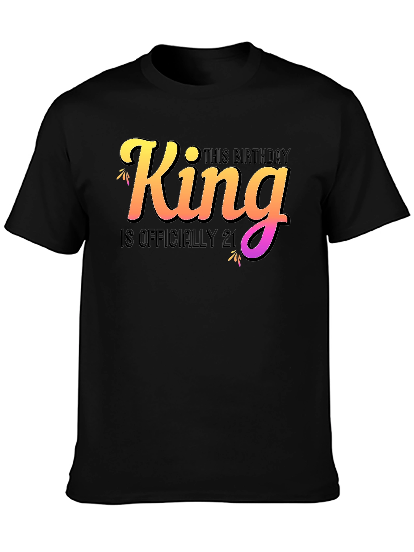 King Birthday 21st T-Shirt