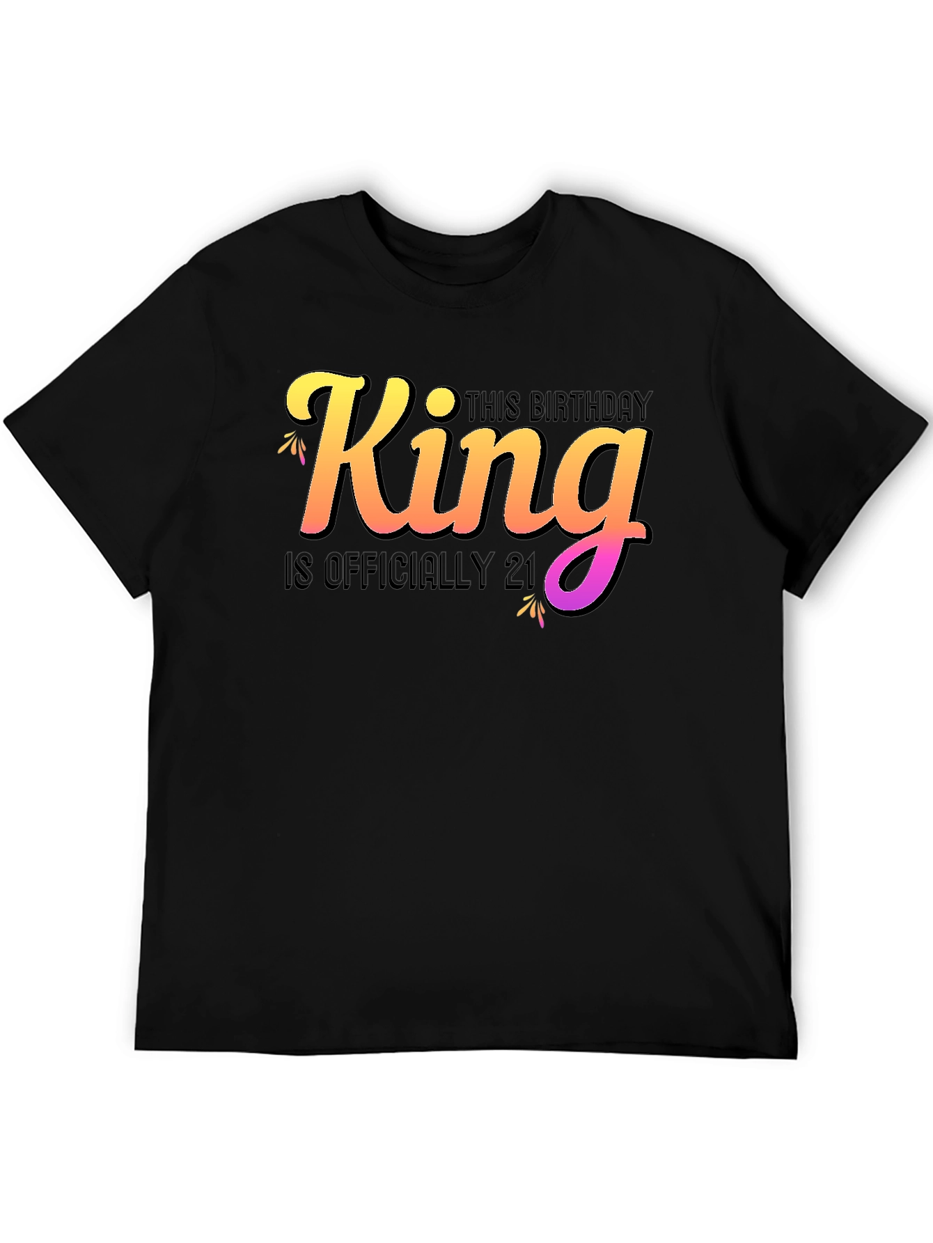 King Birthday 21st T-Shirt