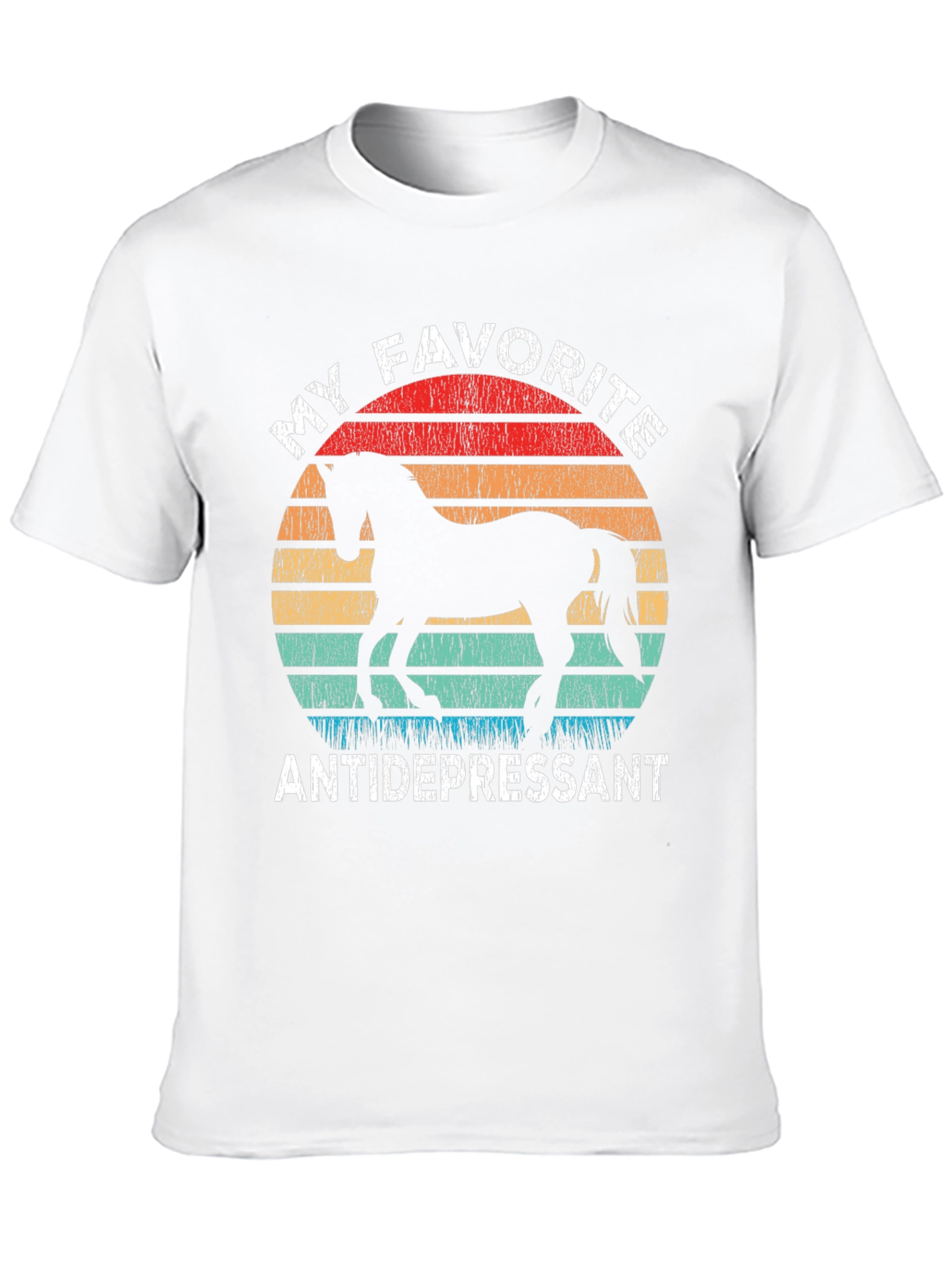 My Favorite Antidepressant Horse T-Shirt