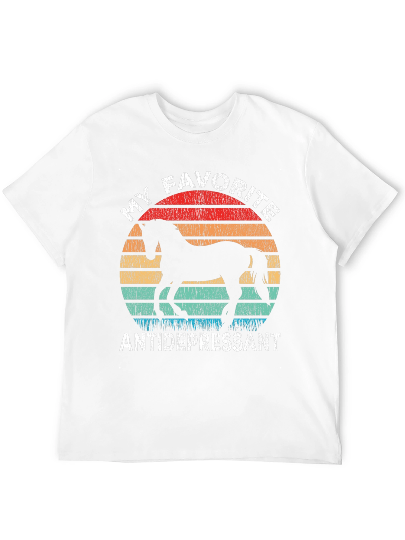 My Favorite Antidepressant Horse T-Shirt