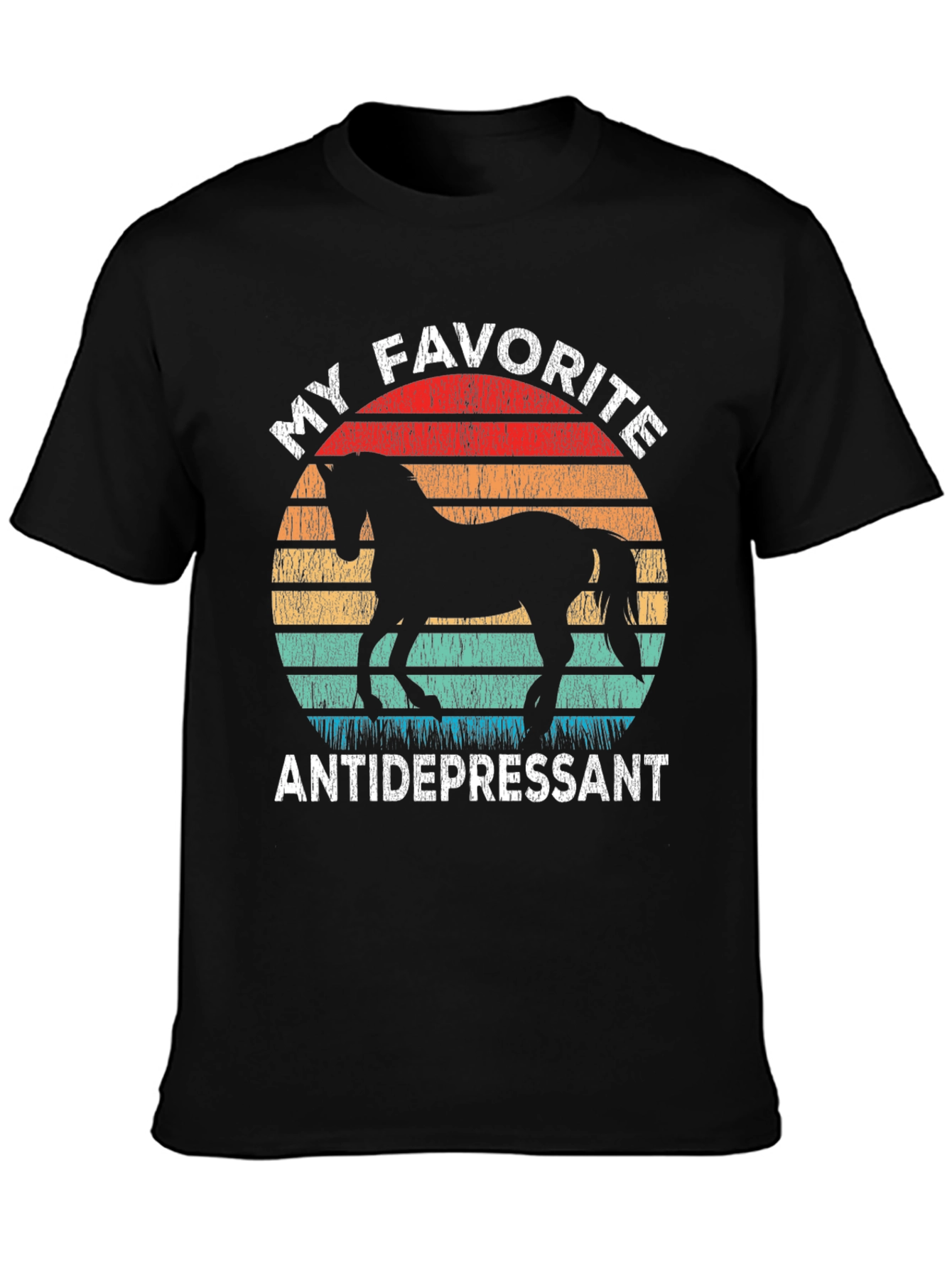 My Favorite Antidepressant Horse T-Shirt