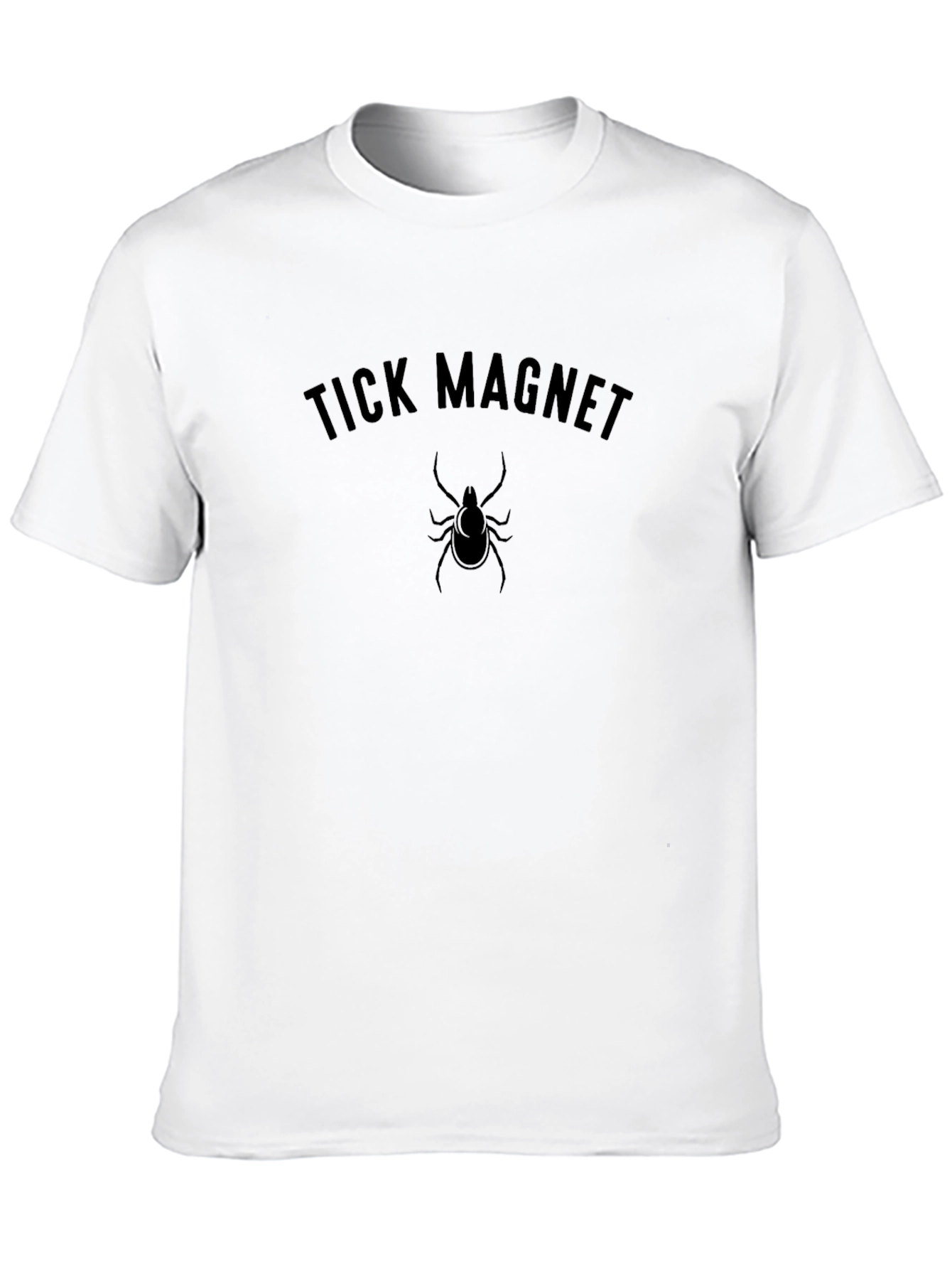 Tick Magnet Graphic Tee - Funny Outdoor T-Shirt