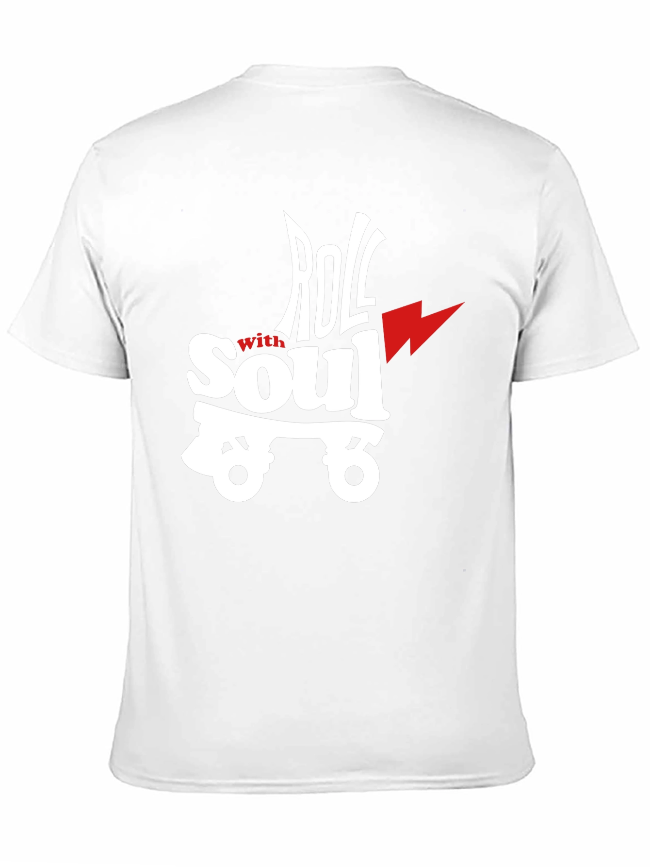 Roll With Soul Graphic T-Shirt - Black