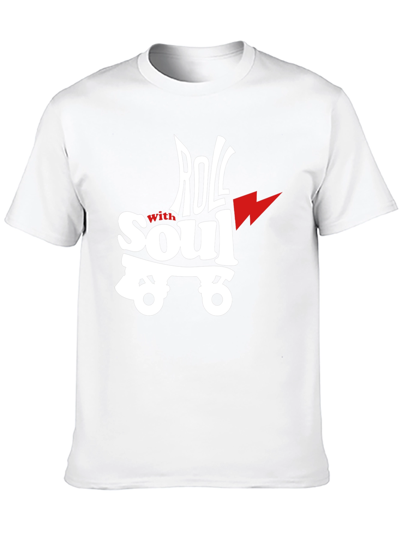 Roll With Soul Graphic T-Shirt - Black