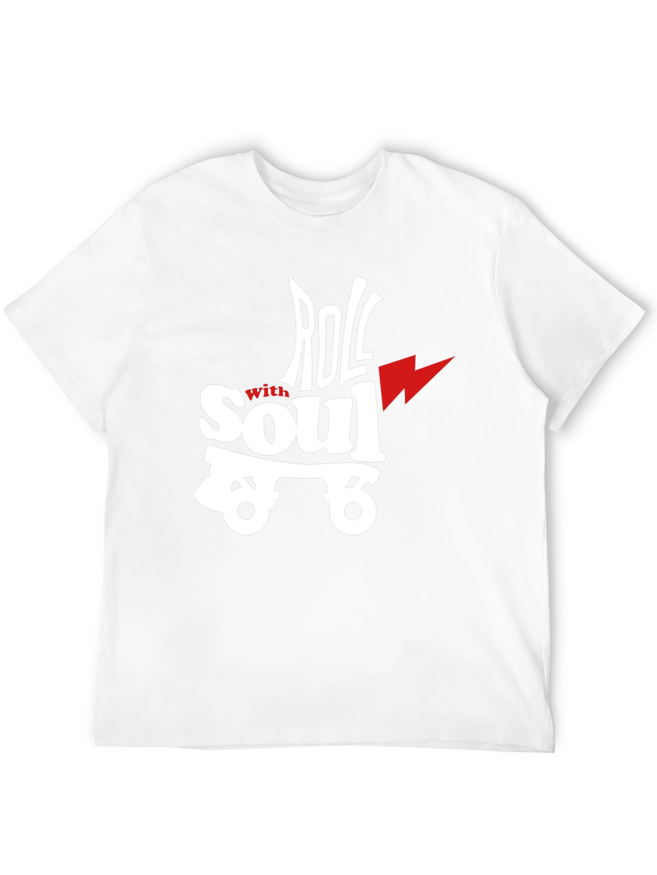 Roll With Soul Graphic T-Shirt - Black