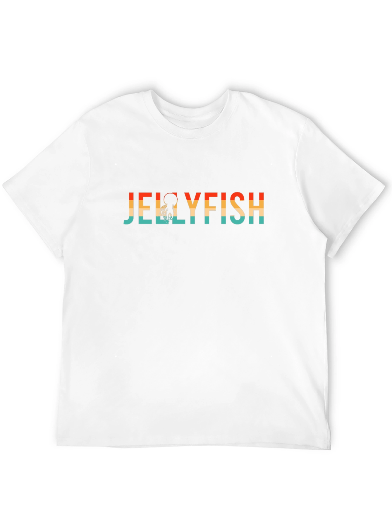 Retro Jellyfish Graphic T-Shirt