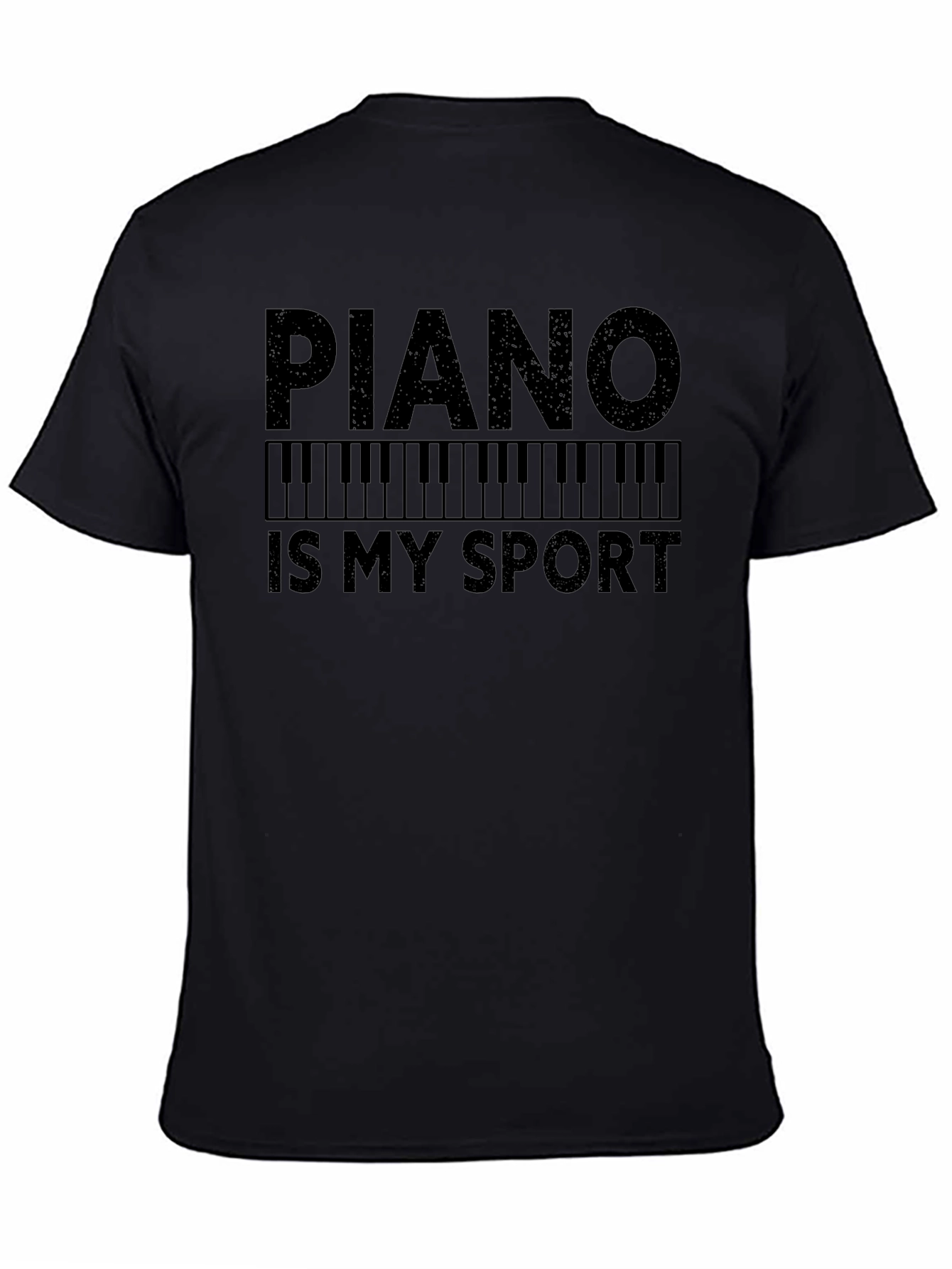 Piano Is My Sport Graphic T-Shirt