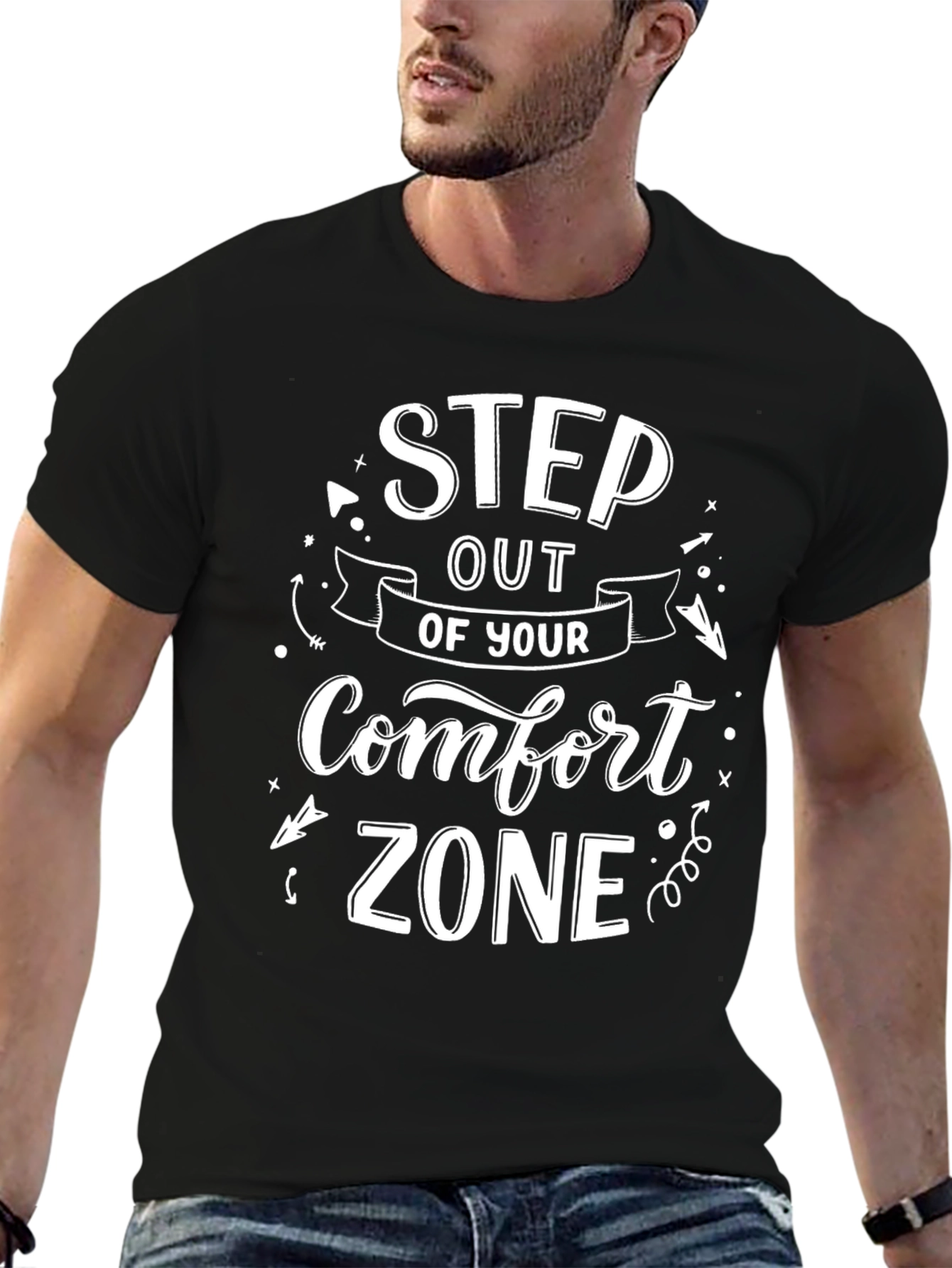 Step Out of Your Comfort Zone Graphic Tee