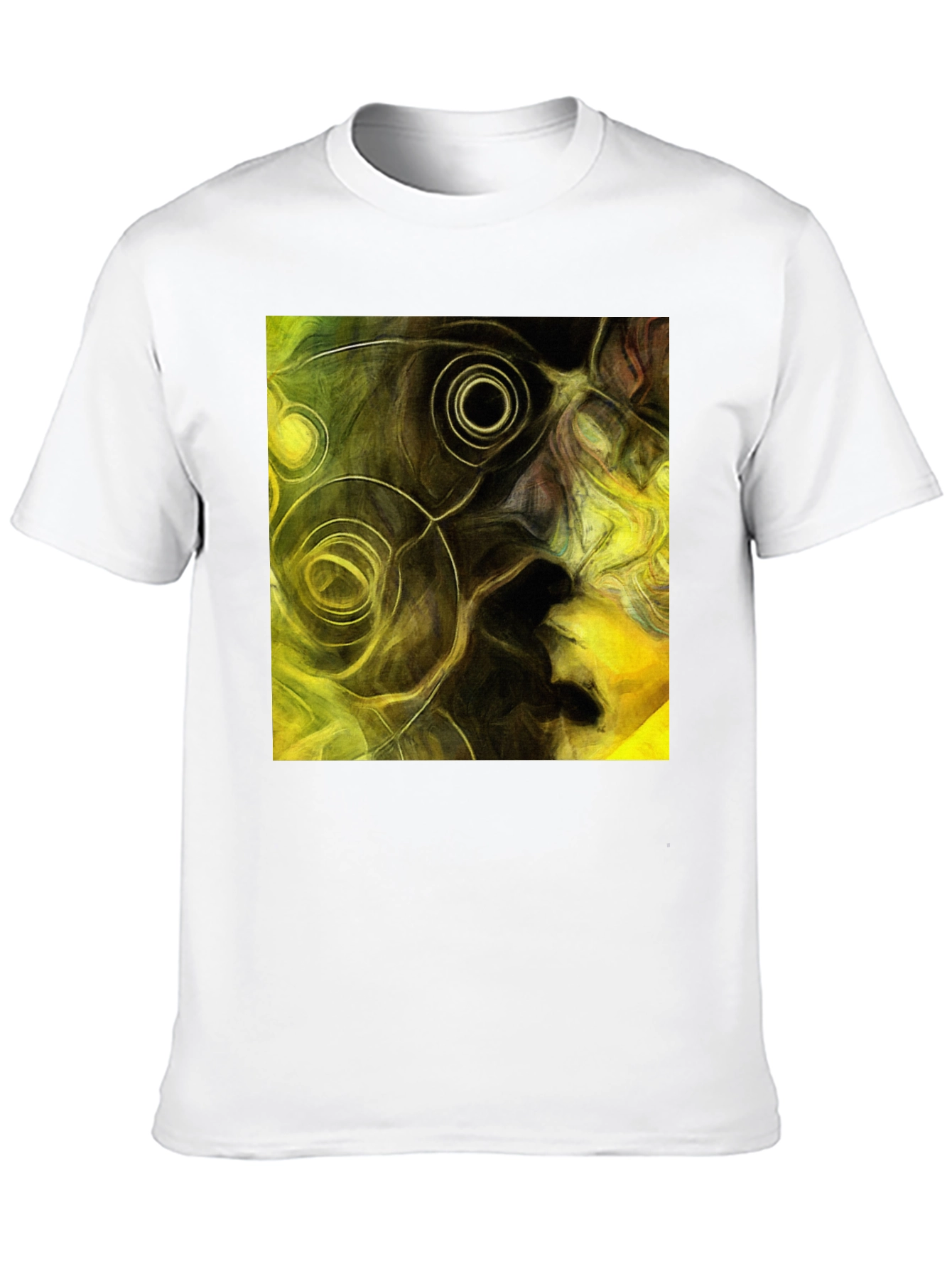 Abstract Art Black T-Shirt