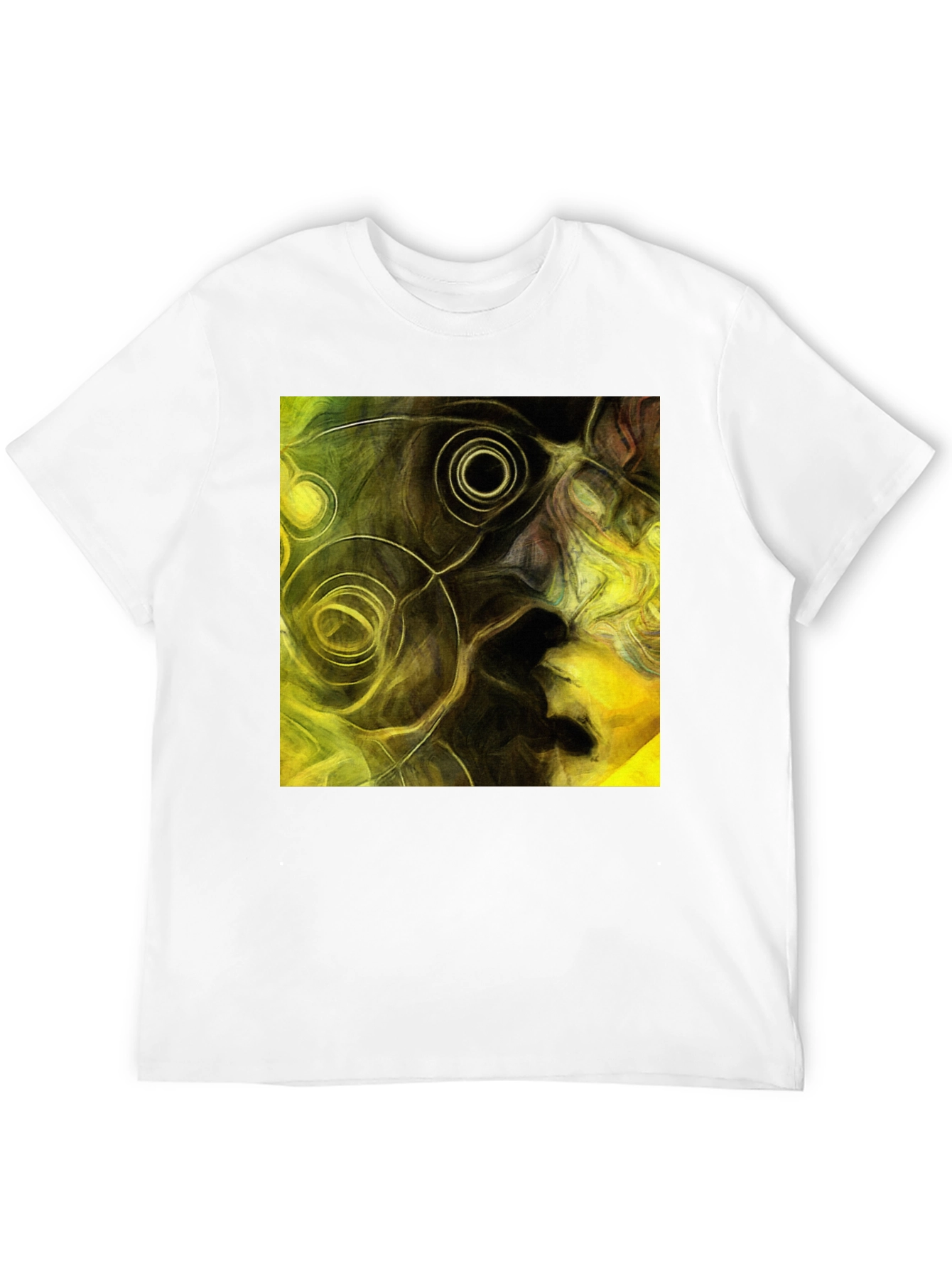 Abstract Art Black T-Shirt