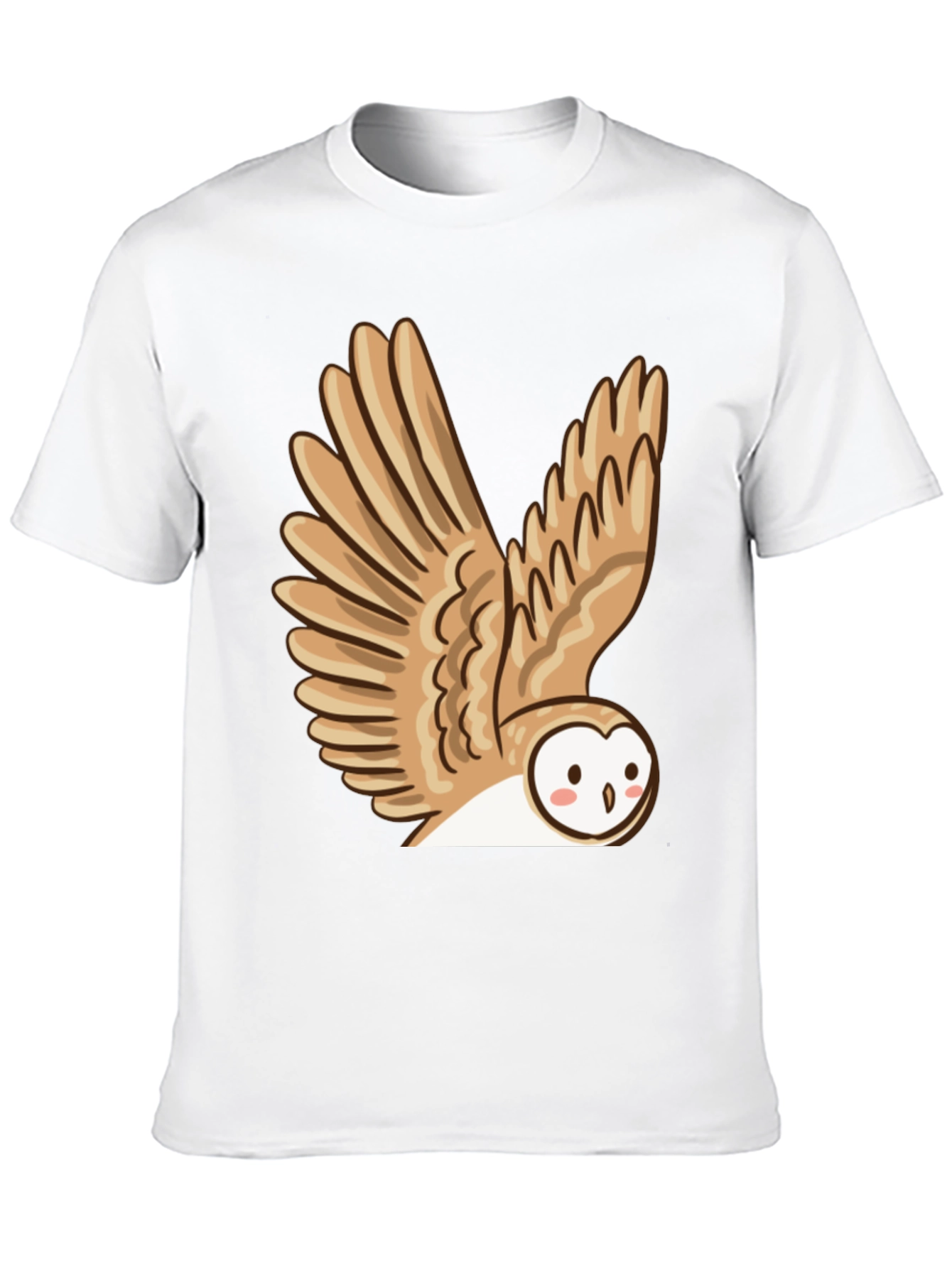 Owl Graphic T-Shirt - Cute Bird Tee
