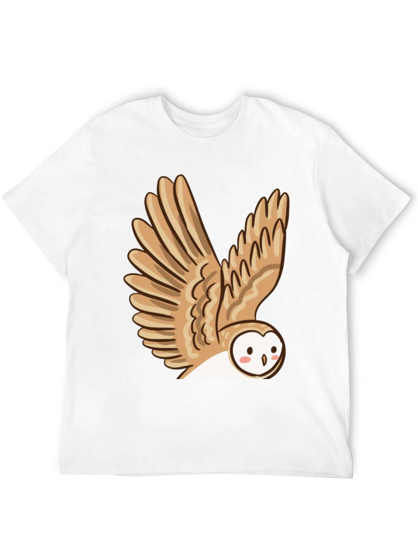 Owl Graphic T-Shirt - Cute Bird Tee