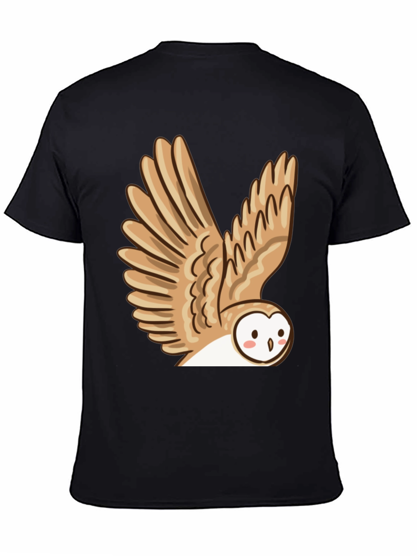 Owl Graphic T-Shirt - Cute Bird Tee