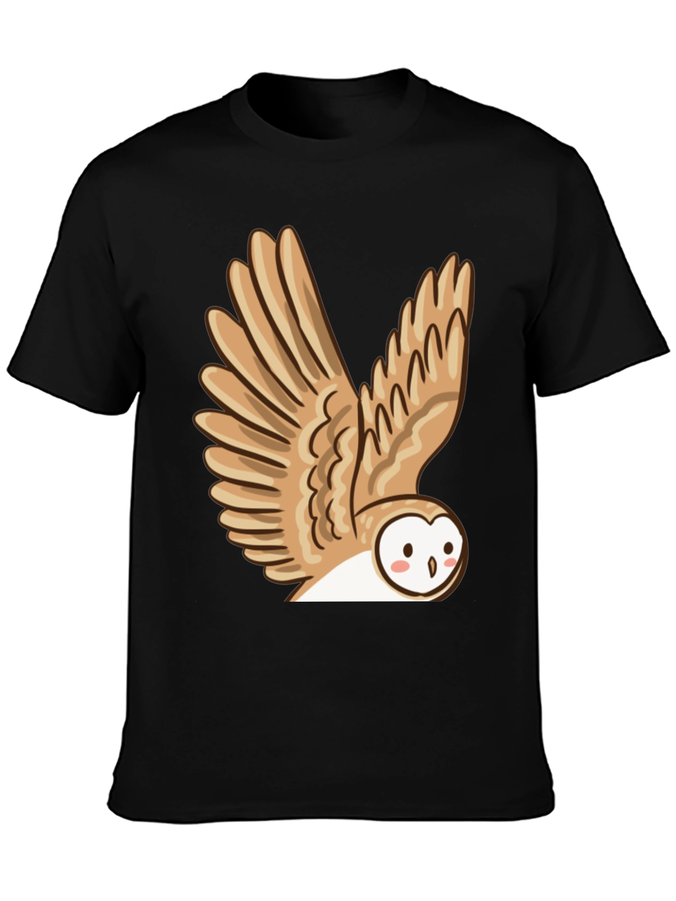 Owl Graphic T-Shirt - Cute Bird Tee