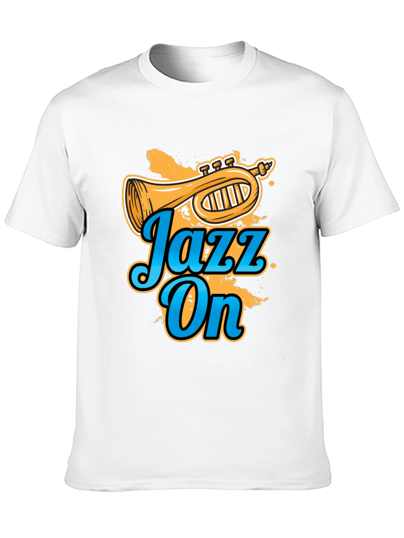 Jazz On Graphic T-Shirt - Music Lover Tee
