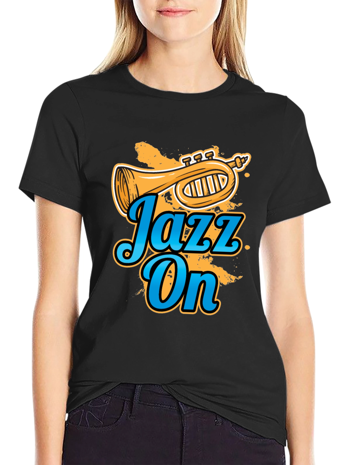 Jazz On Graphic T-Shirt - Music Lover Tee