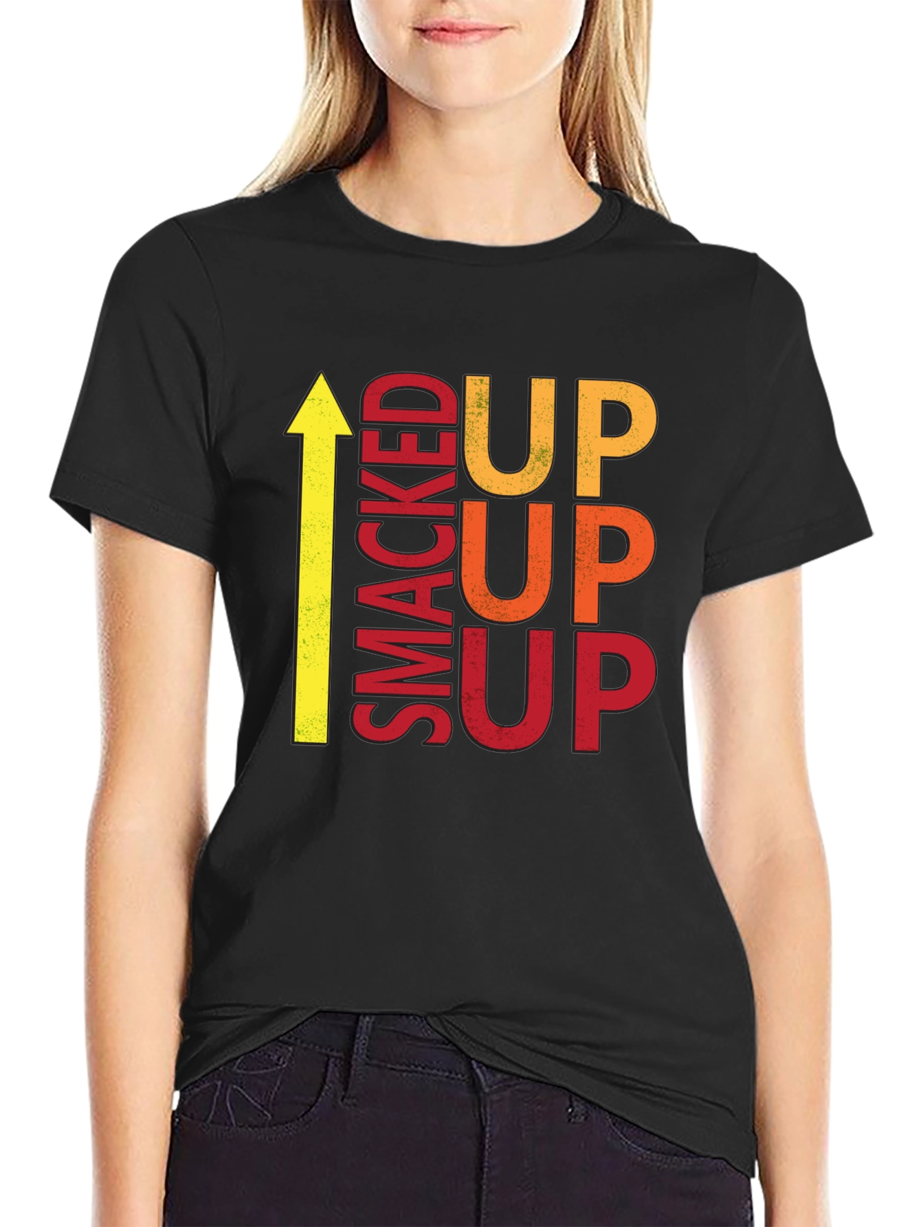 Smacked Up Graphic Tee - Bold Statement T-Shirt