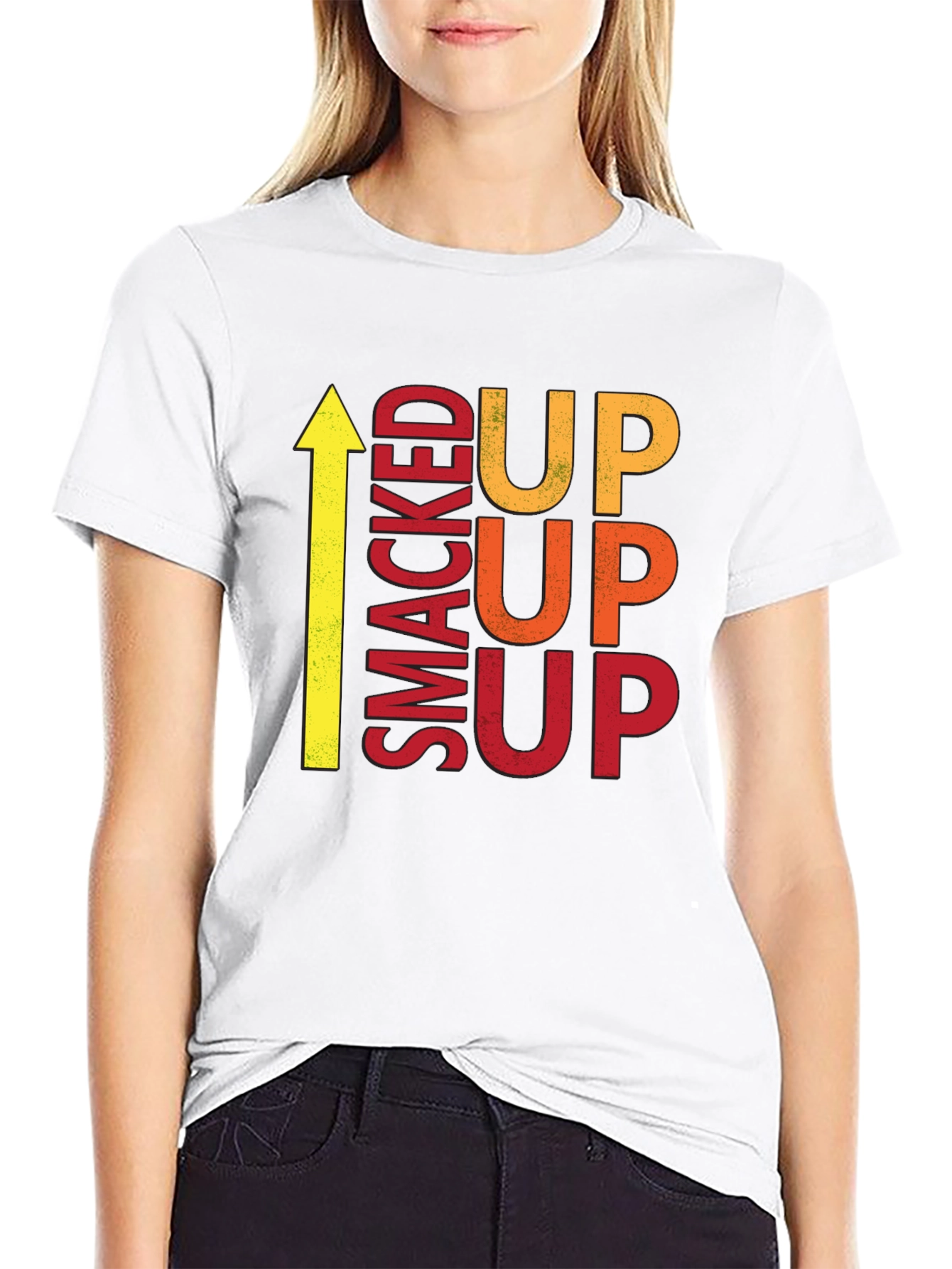 Smacked Up Graphic Tee - Bold Statement T-Shirt
