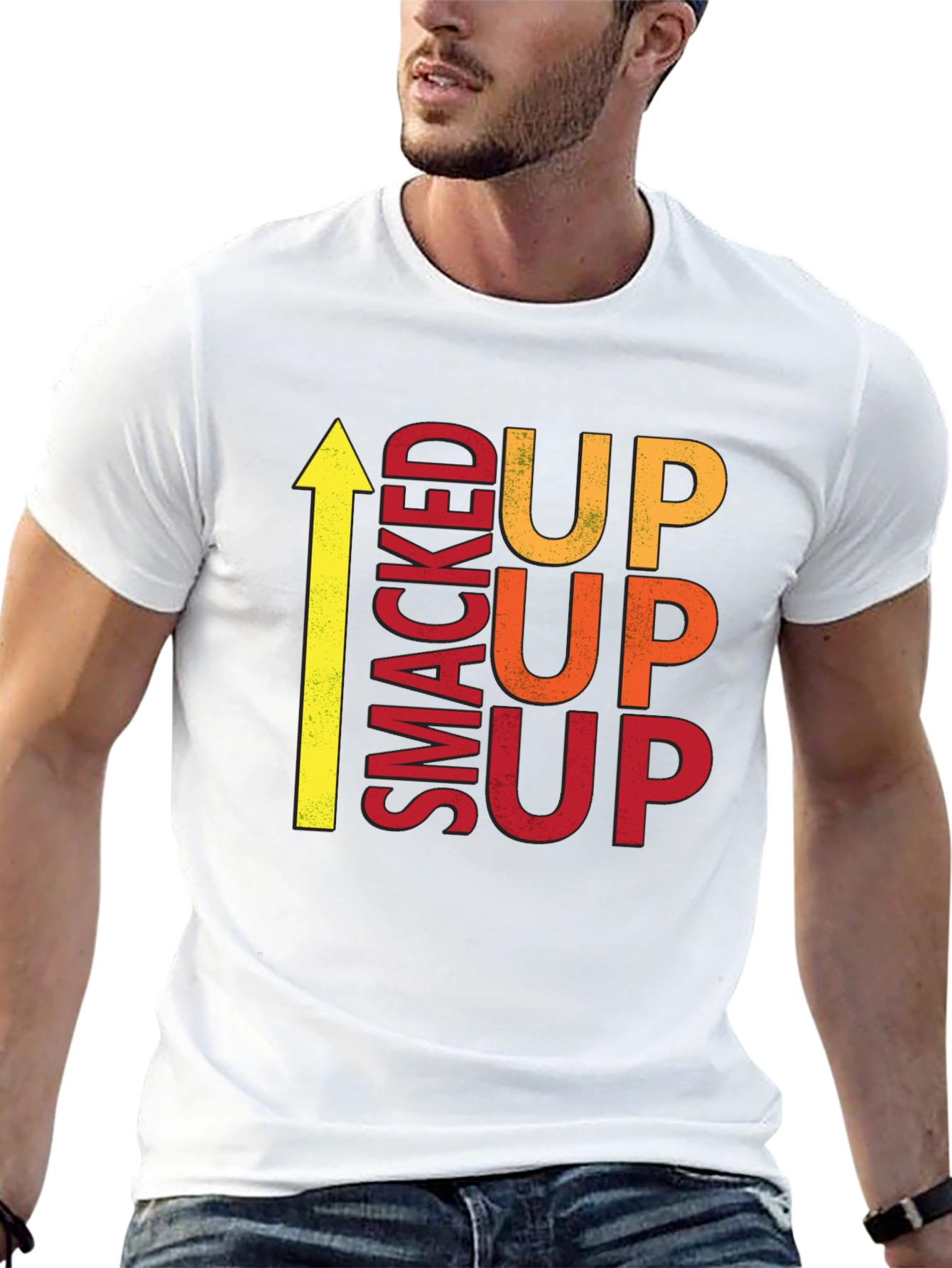 Smacked Up Graphic Tee - Bold Statement T-Shirt