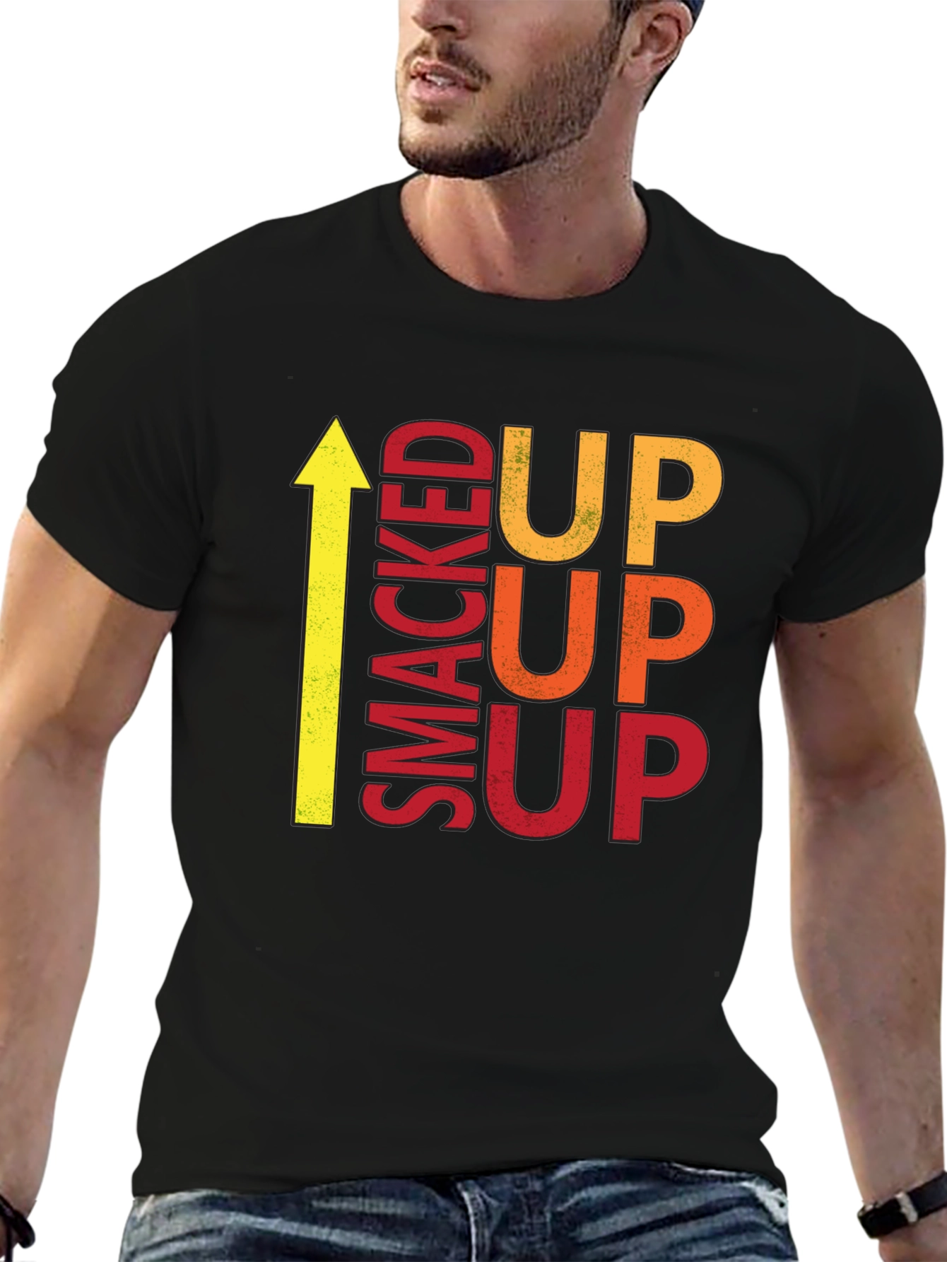 Smacked Up Graphic Tee - Bold Statement T-Shirt