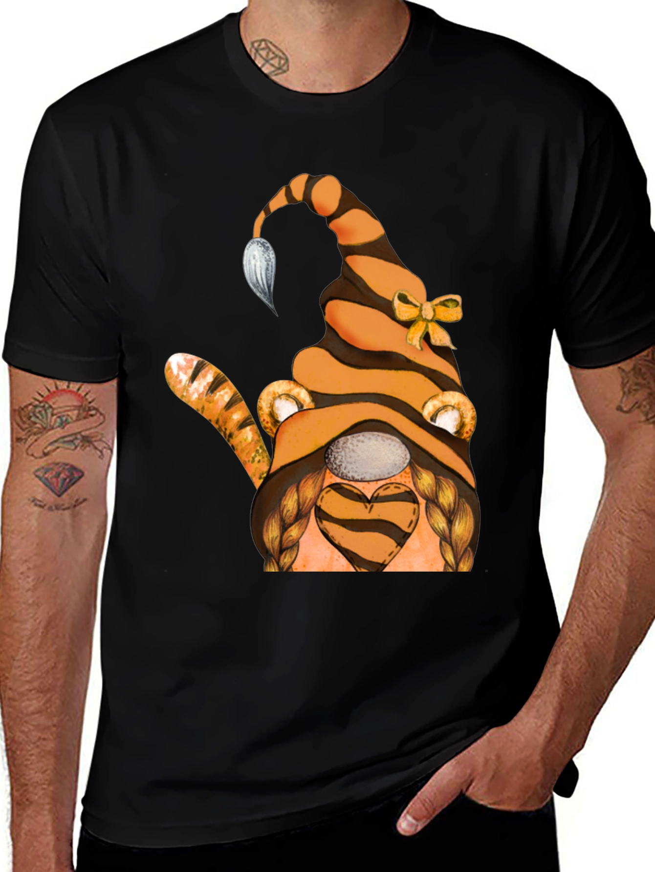 Tiger Gnome Graphic Tee