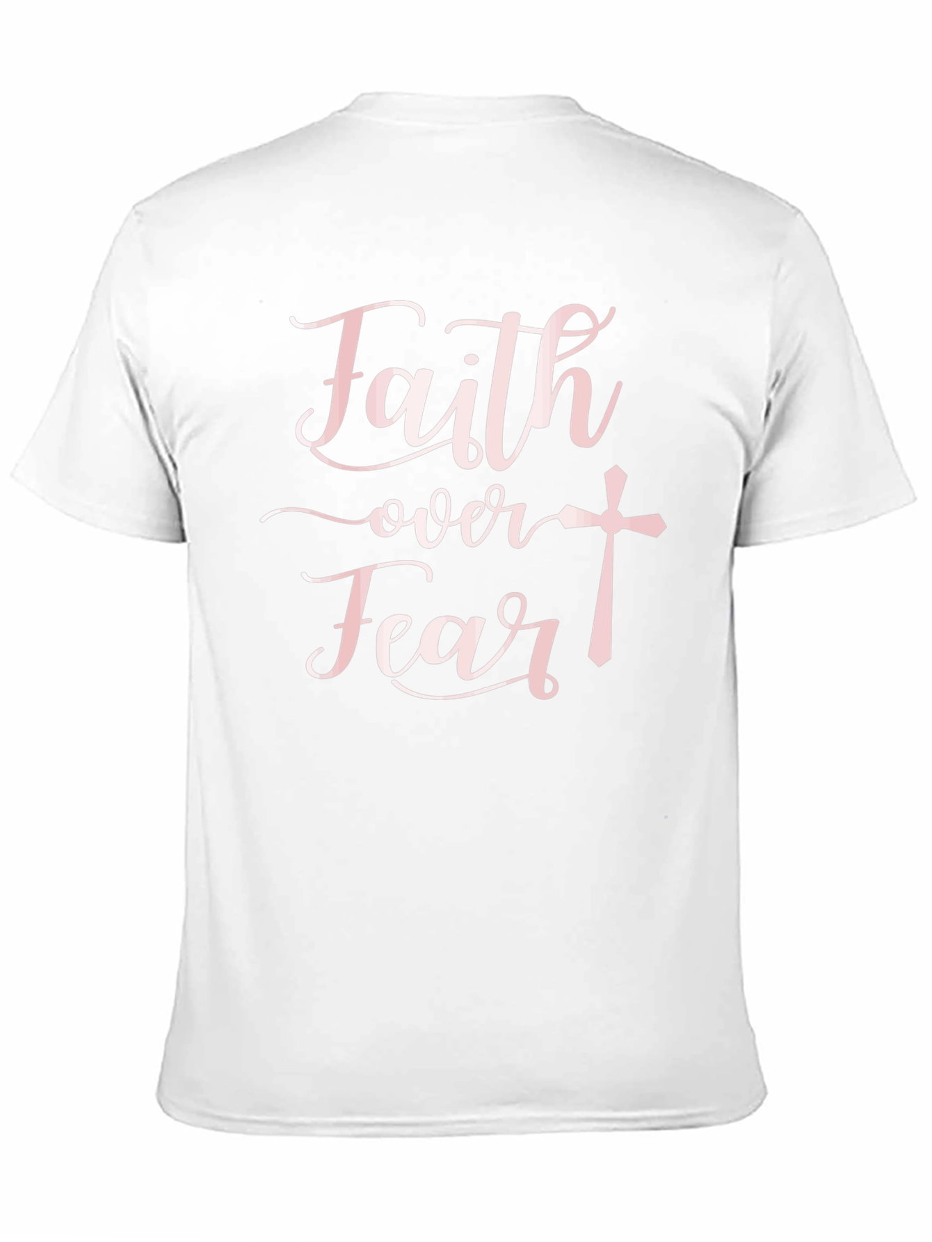 Faith Over Fear Black T-Shirt
