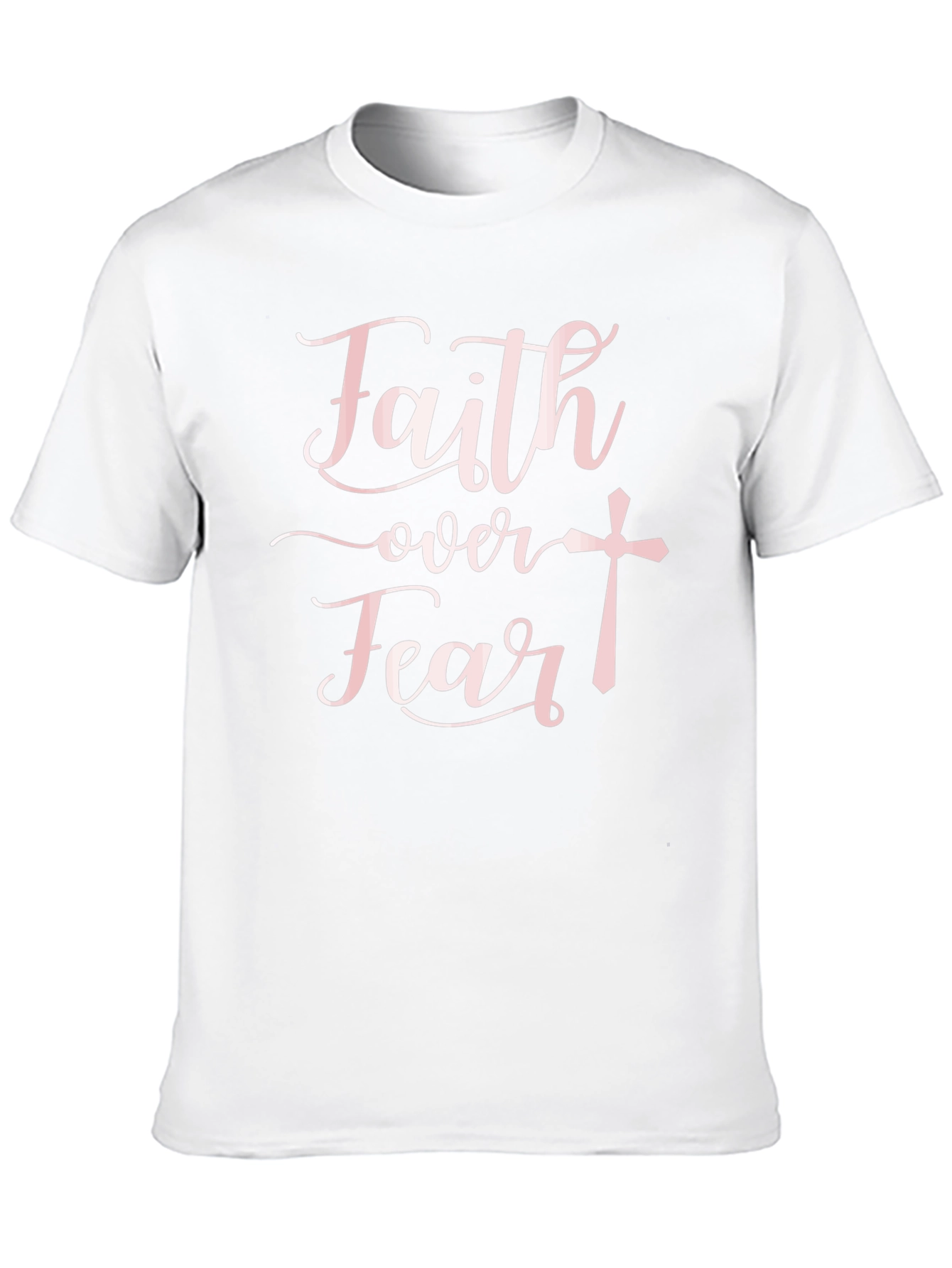 Faith Over Fear Black T-Shirt