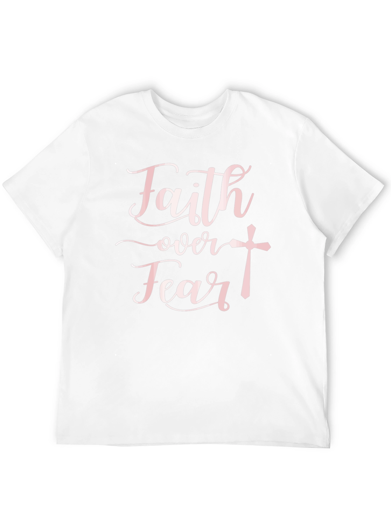 Faith Over Fear Black T-Shirt