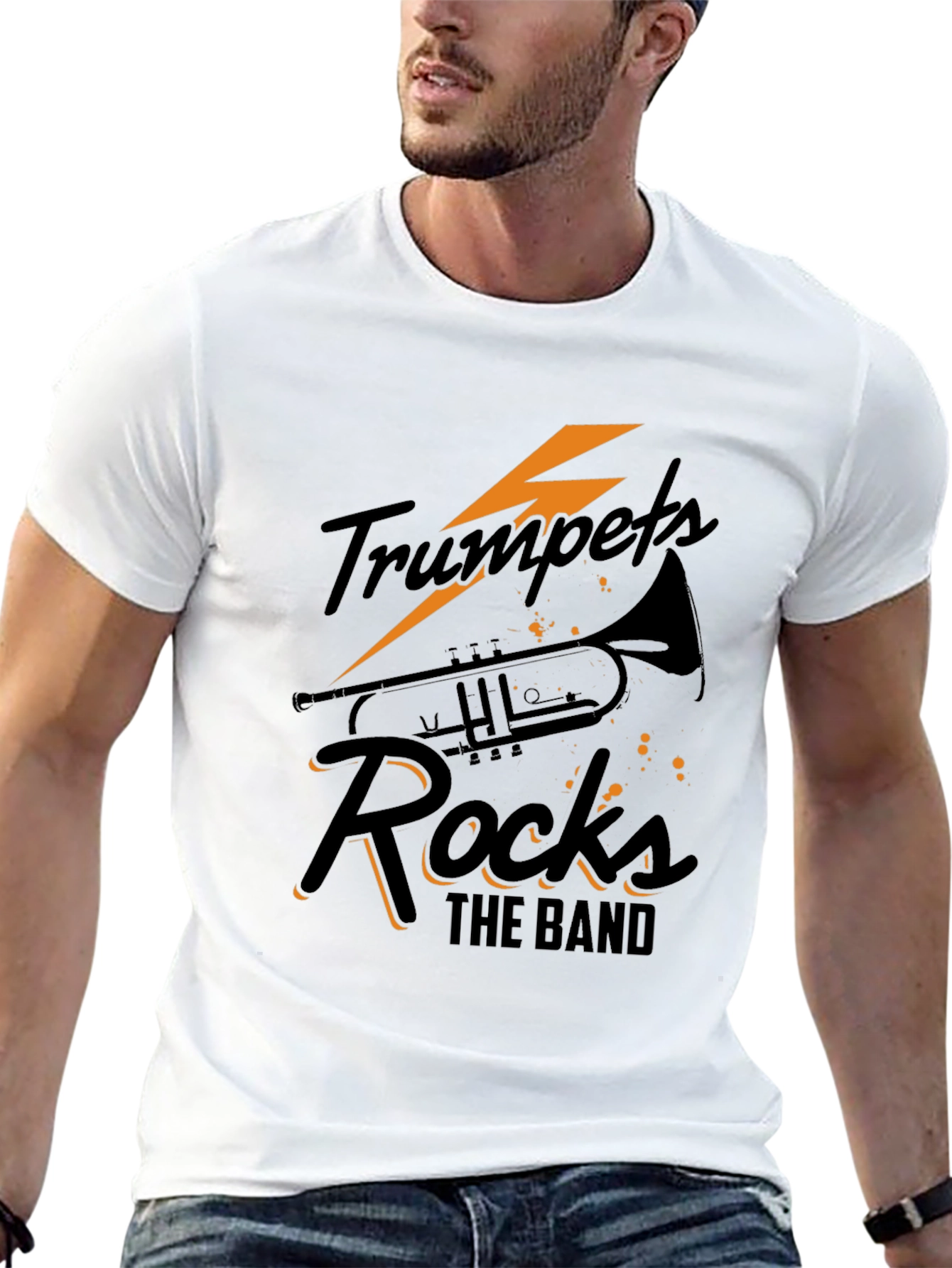 Trumpets Rock Band T-Shirt - Music Tee