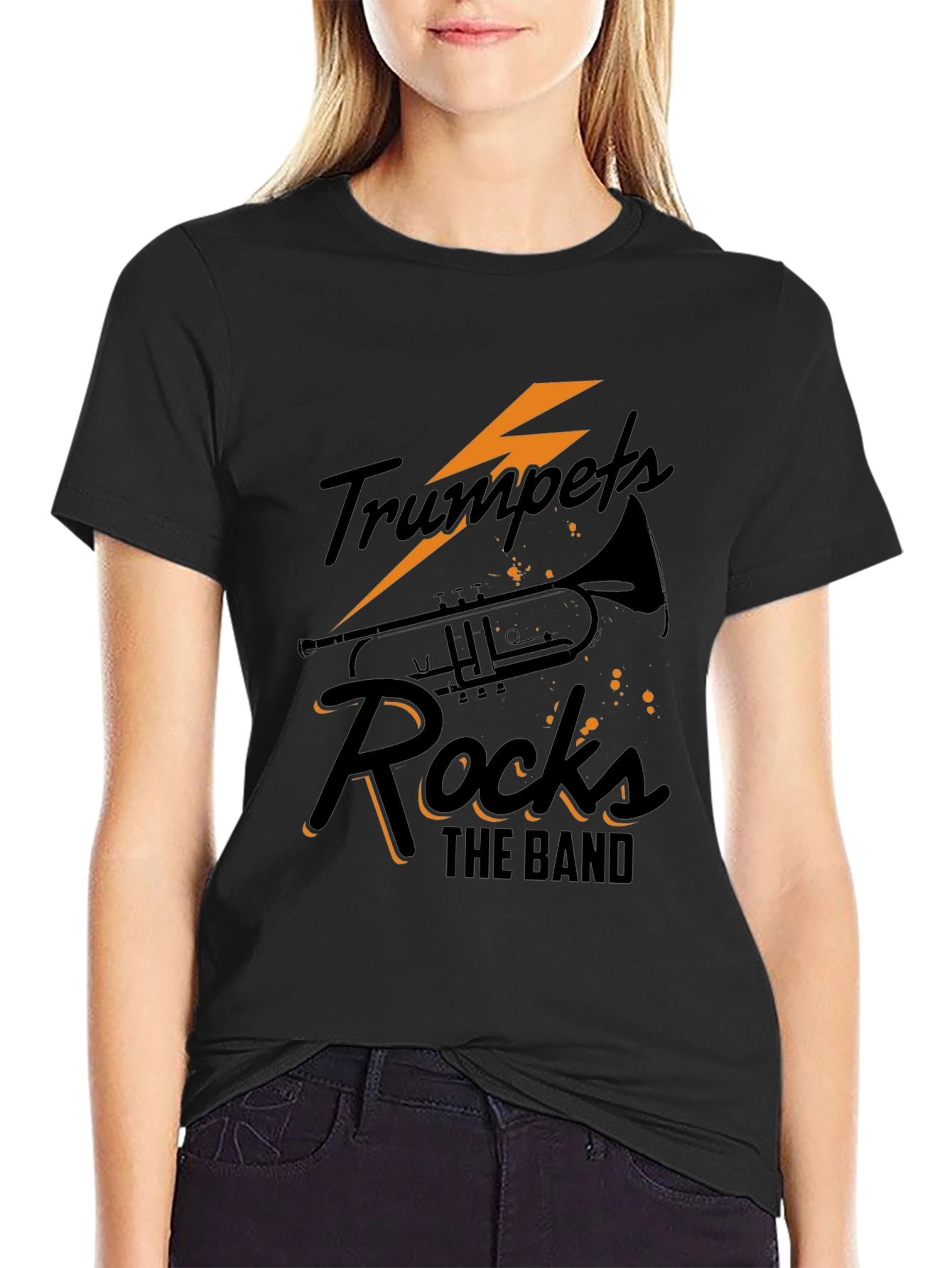Trumpets Rock Band T-Shirt - Music Tee