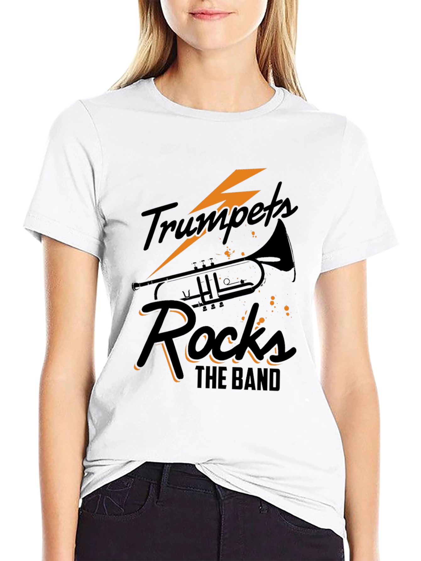 Trumpets Rock Band T-Shirt - Music Tee