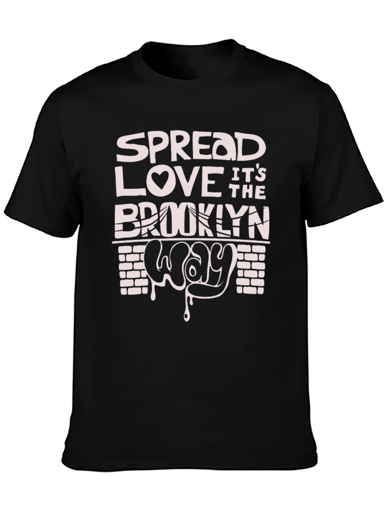 Spread Love Brooklyn Way Graphic T-Shirt