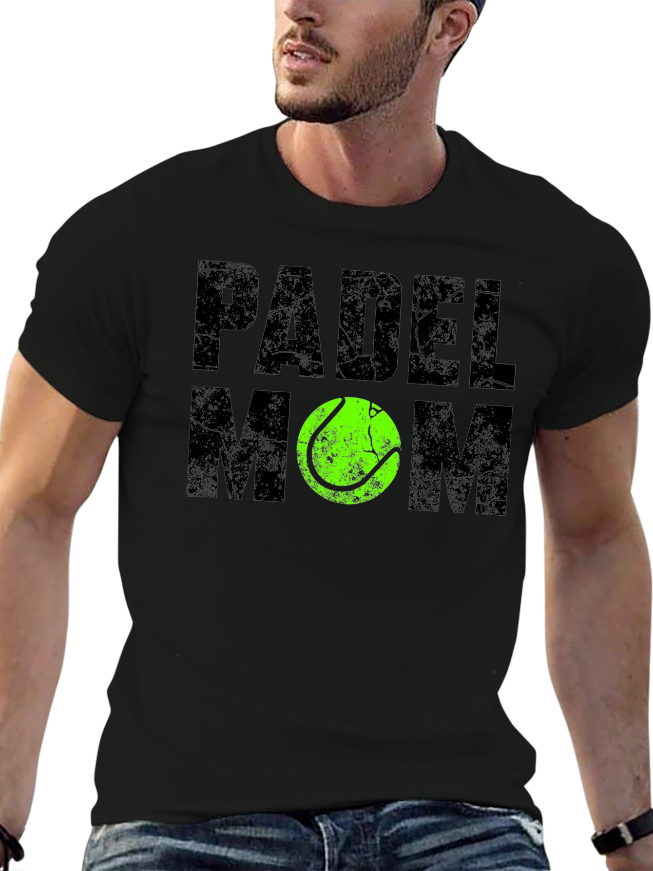 Padel Mom T-Shirt - Distressed Print