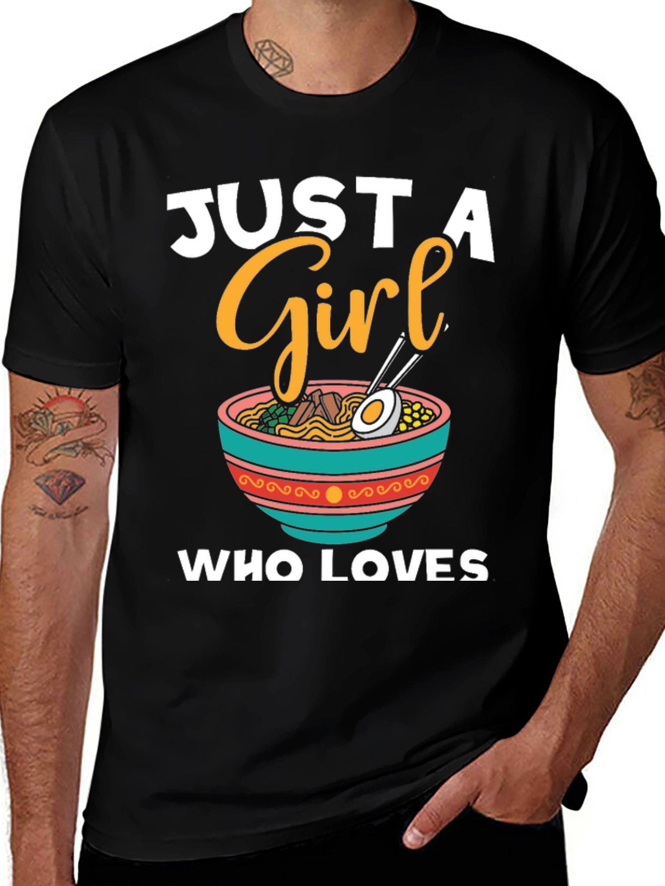 Just a Girl Who Loves Ramen T-Shirt