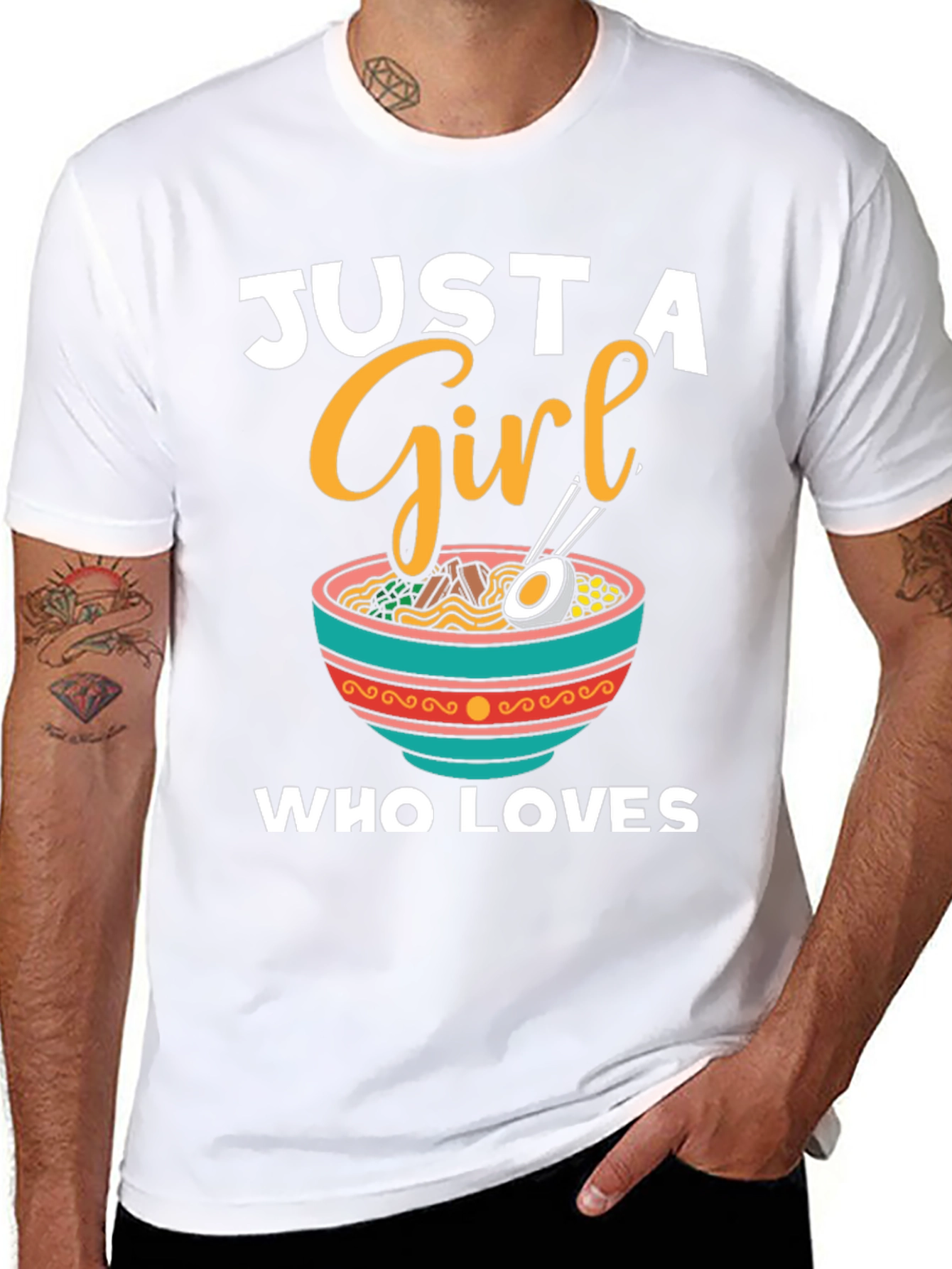 Just a Girl Who Loves Ramen T-Shirt