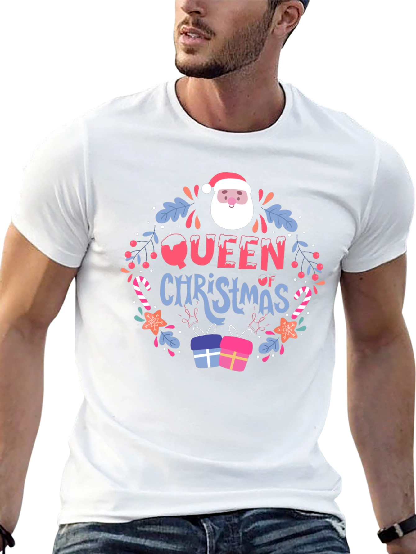 Queen of Christmas Graphic T-Shirt