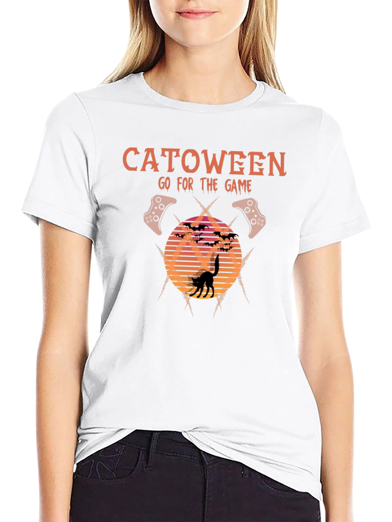 Catoween Gaming T-Shirt