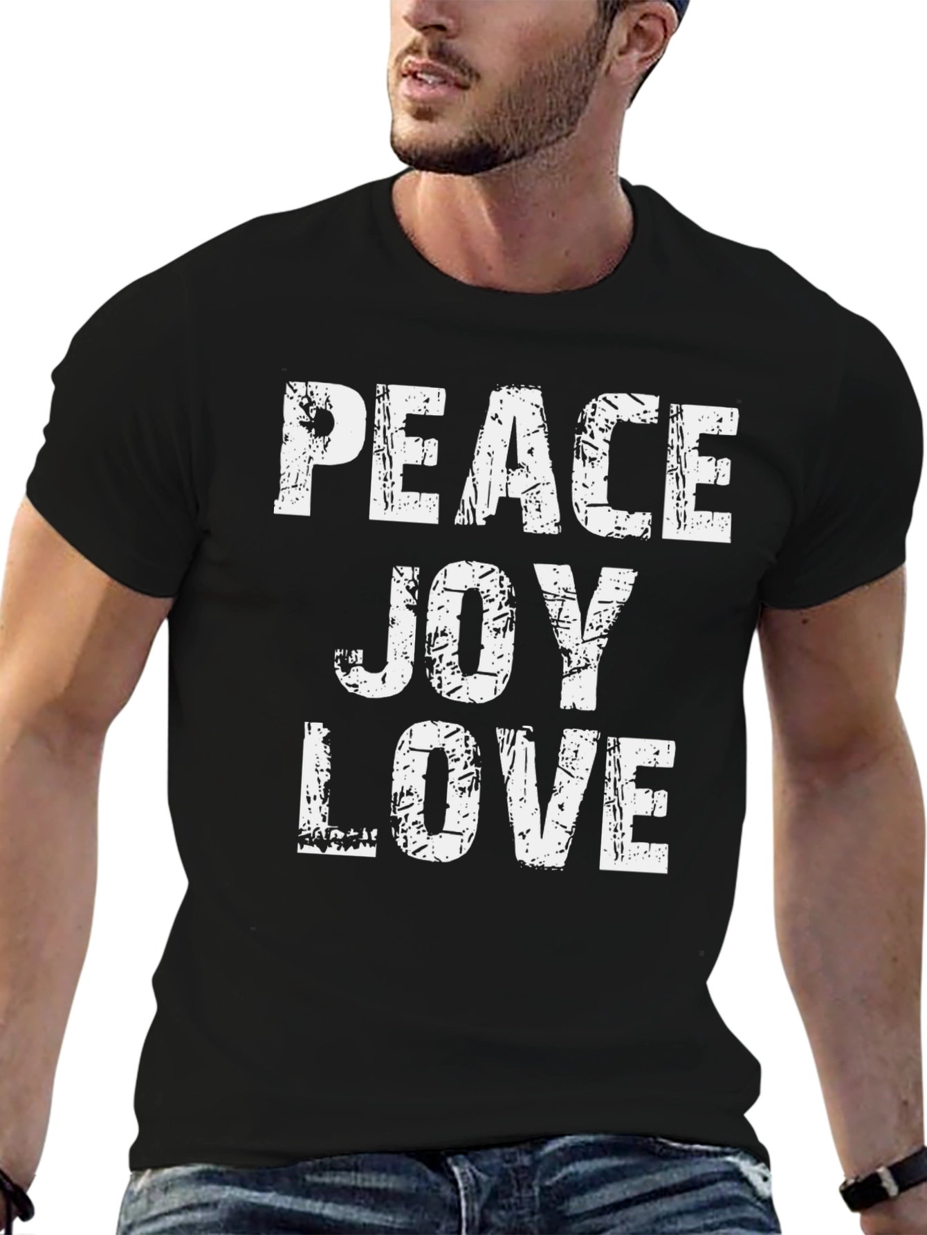 Peace Joy Love Graphic T-Shirt