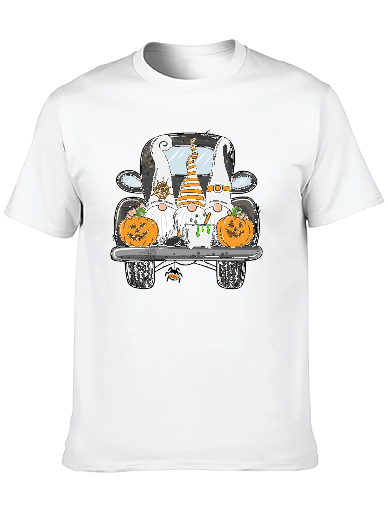 Halloween Gnomes Truck T-Shirt