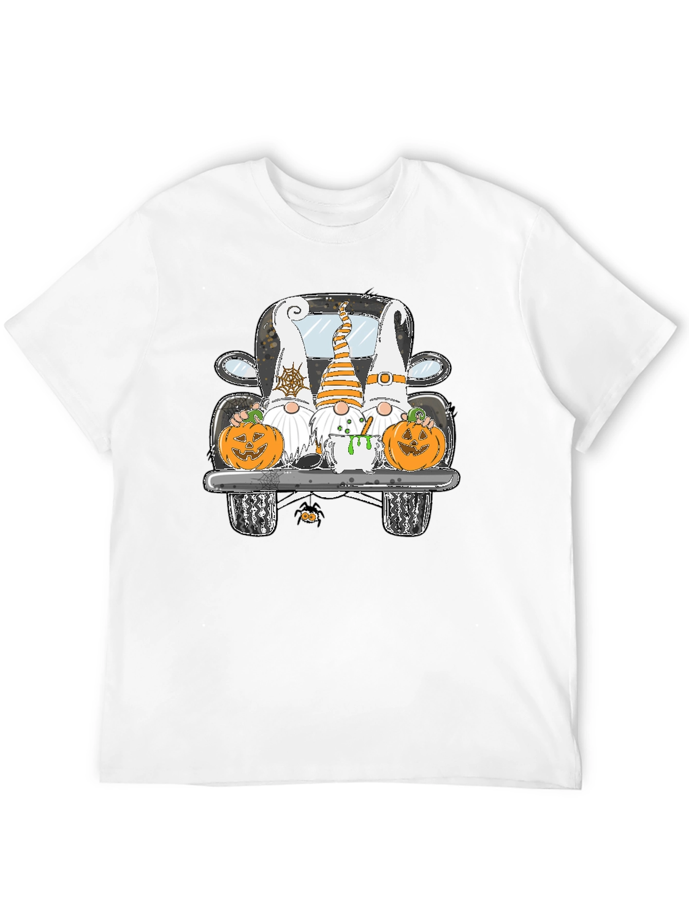 Halloween Gnomes Truck T-Shirt