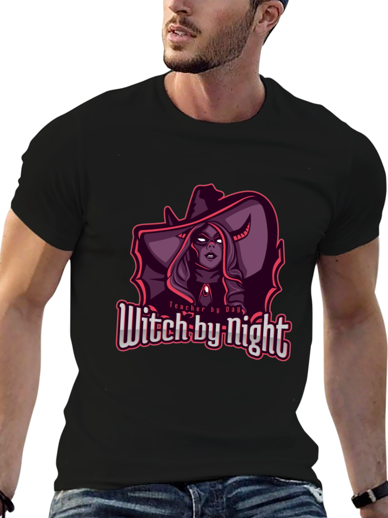 Witch by Night Graphic Tee