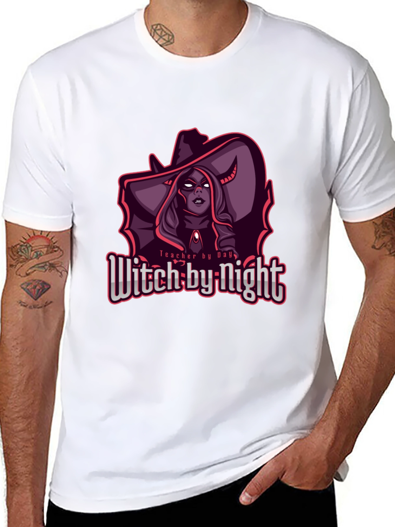 Witch by Night Graphic Tee