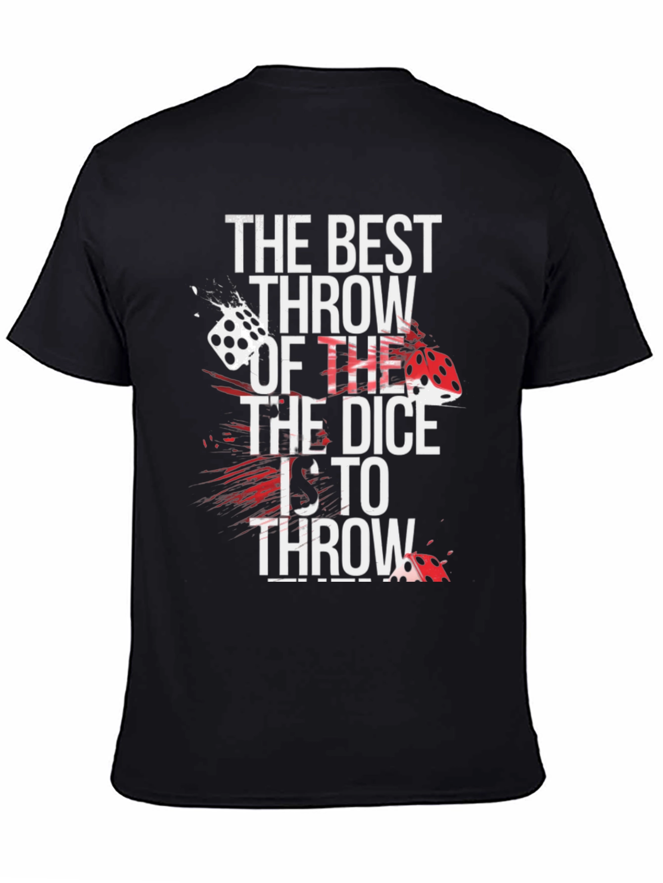Dice Throw Graphic T-Shirt