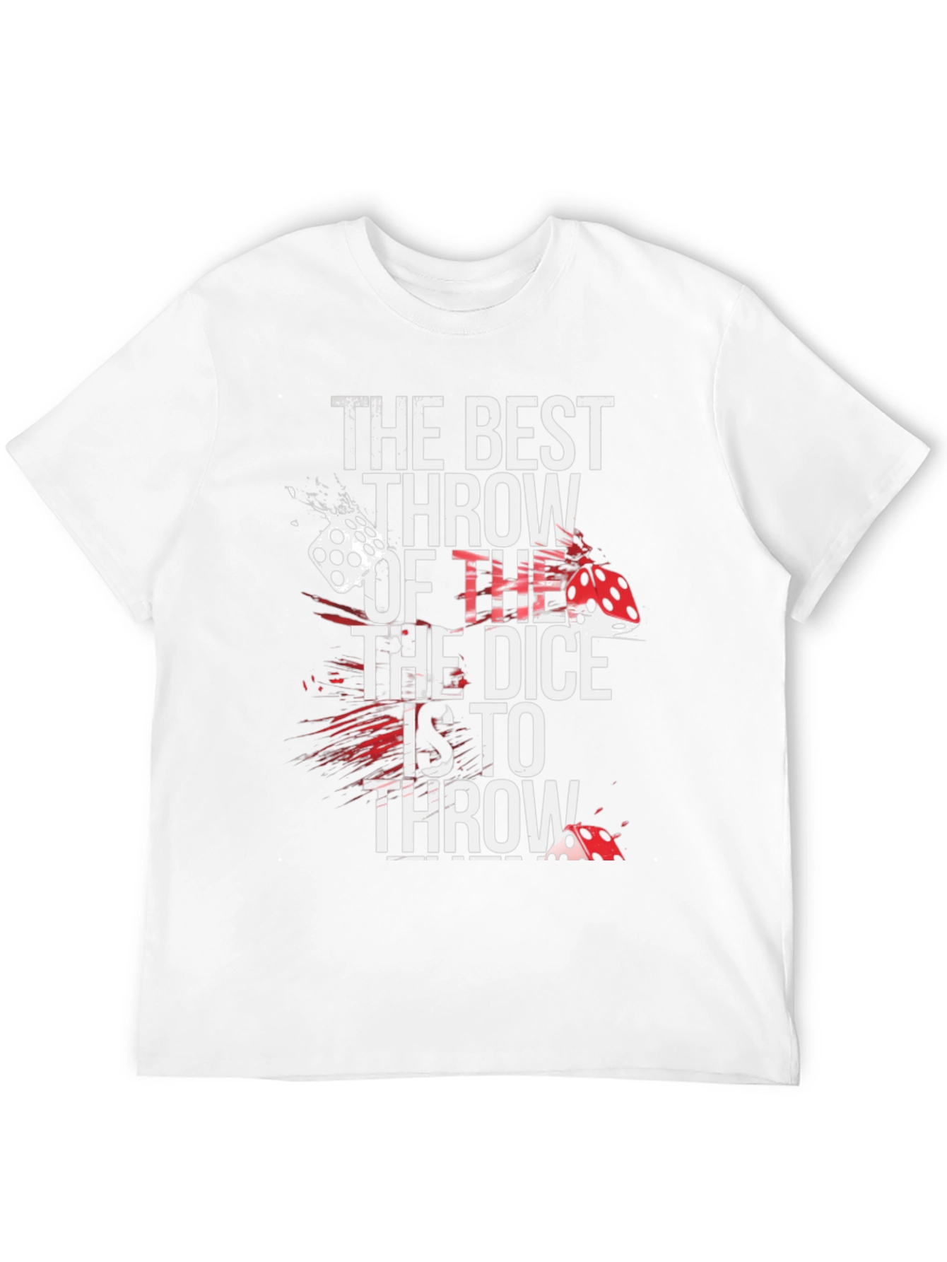 Dice Throw Graphic T-Shirt