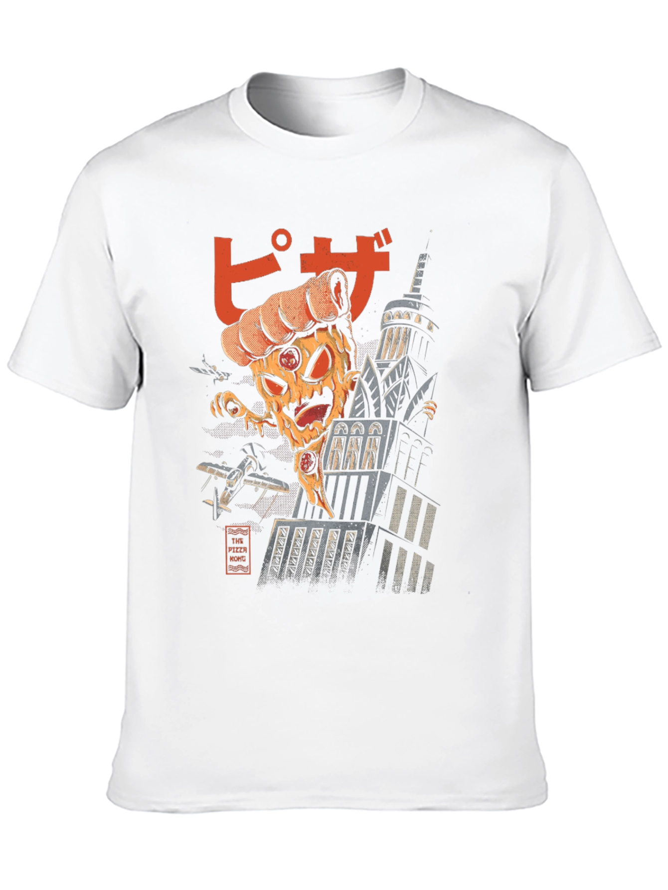 Pizza Monster Graphic T-Shirt
