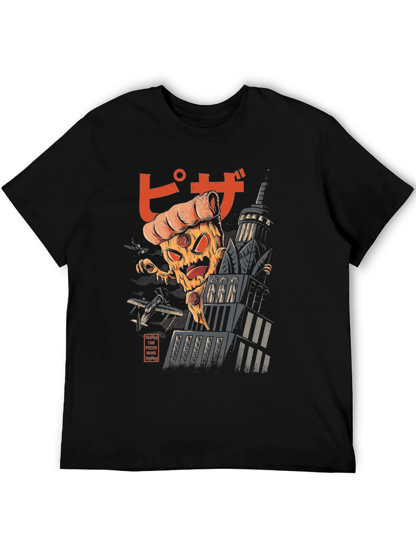 Pizza Monster Graphic T-Shirt