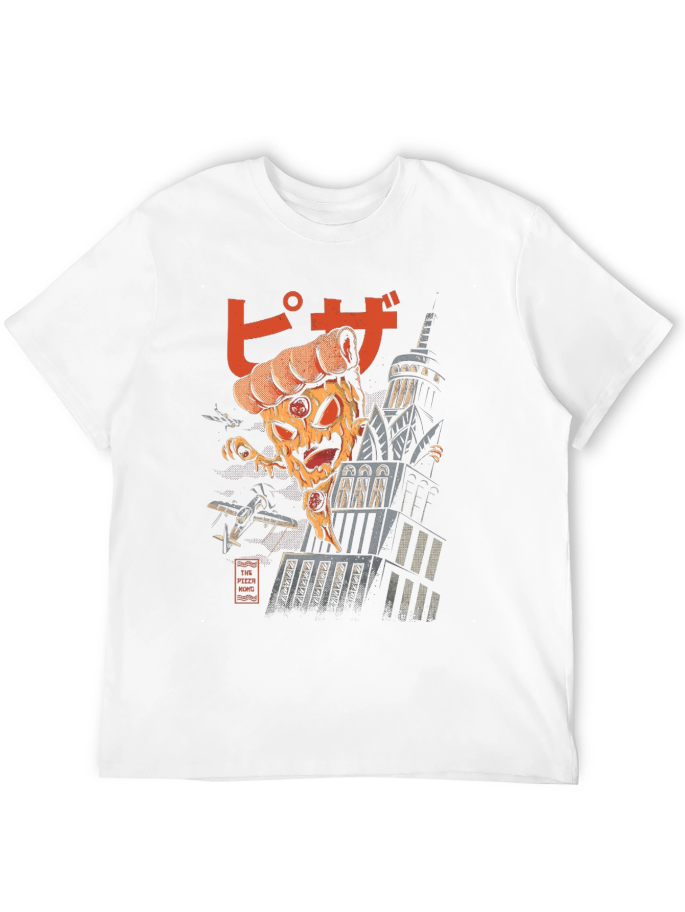 Pizza Monster Graphic T-Shirt