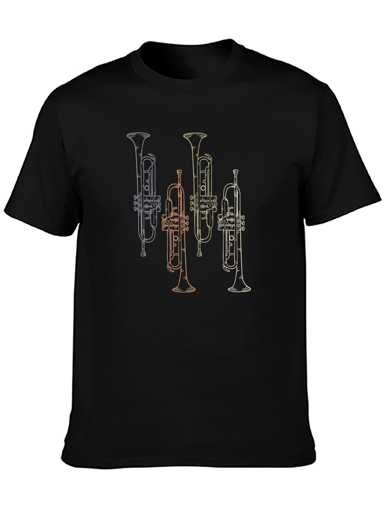 Trumpet T-Shirt - Musical Instrument Graphic Tee
