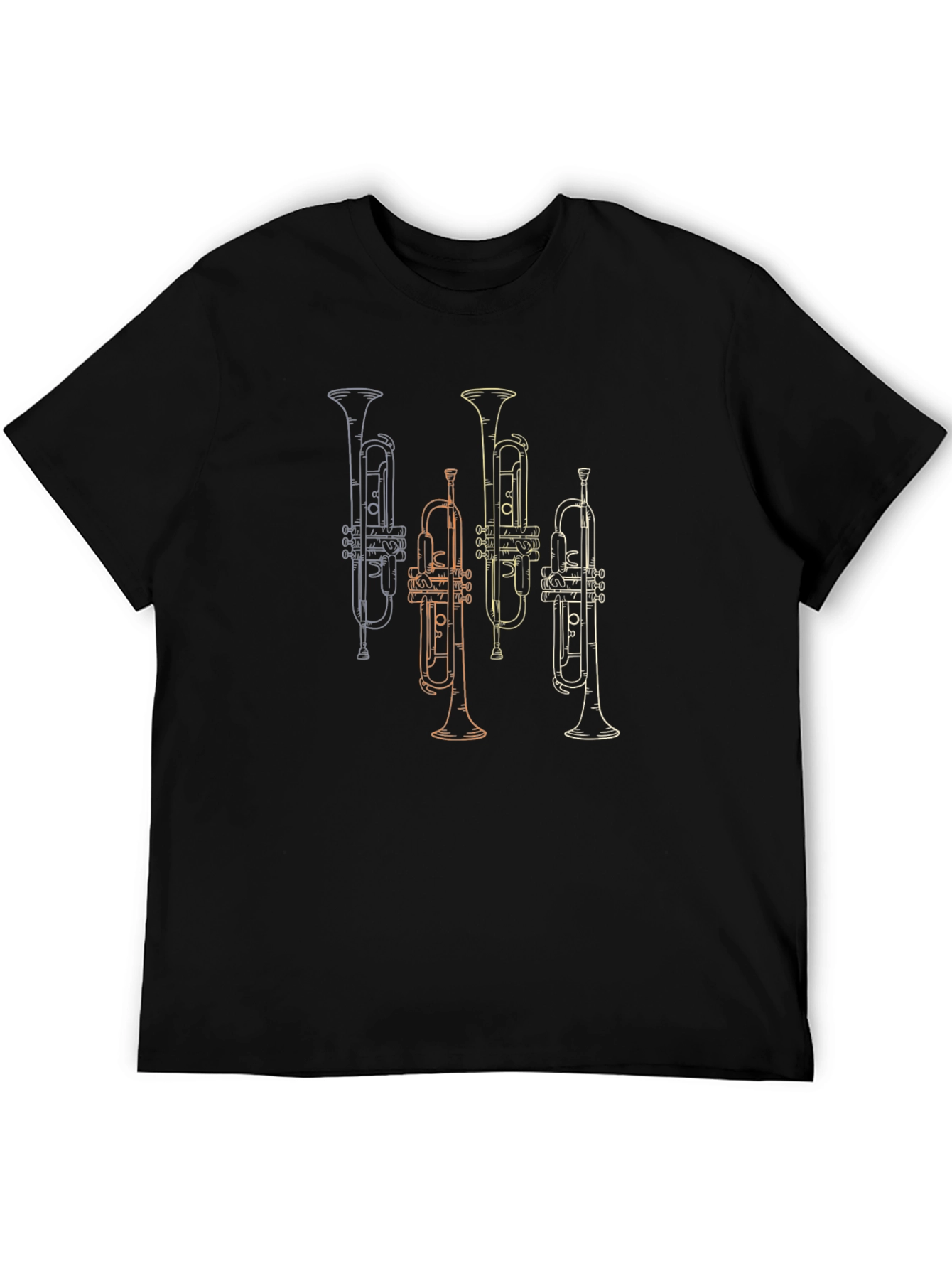 Trumpet T-Shirt - Musical Instrument Graphic Tee